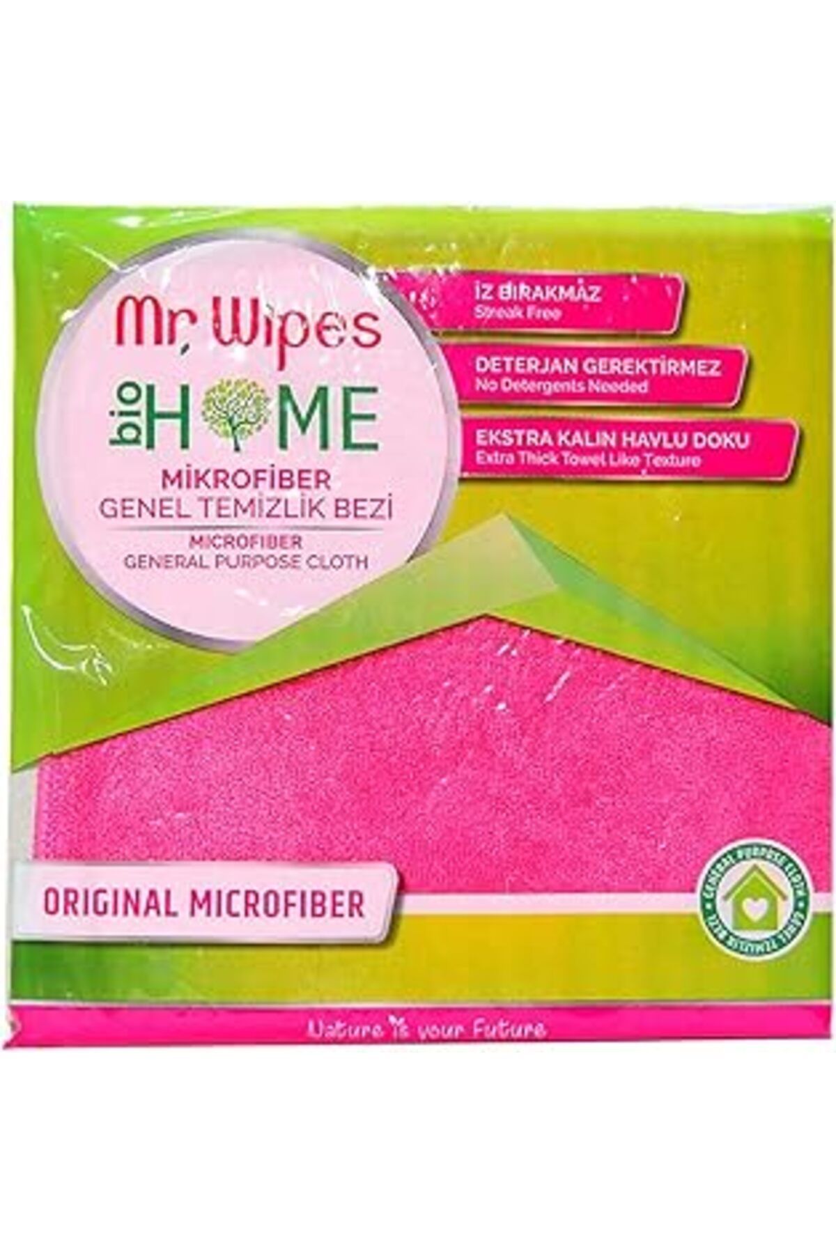 NZM TİCARET Mr.Wipes Genel Temizlik Bezi (40 X 40 Cm)