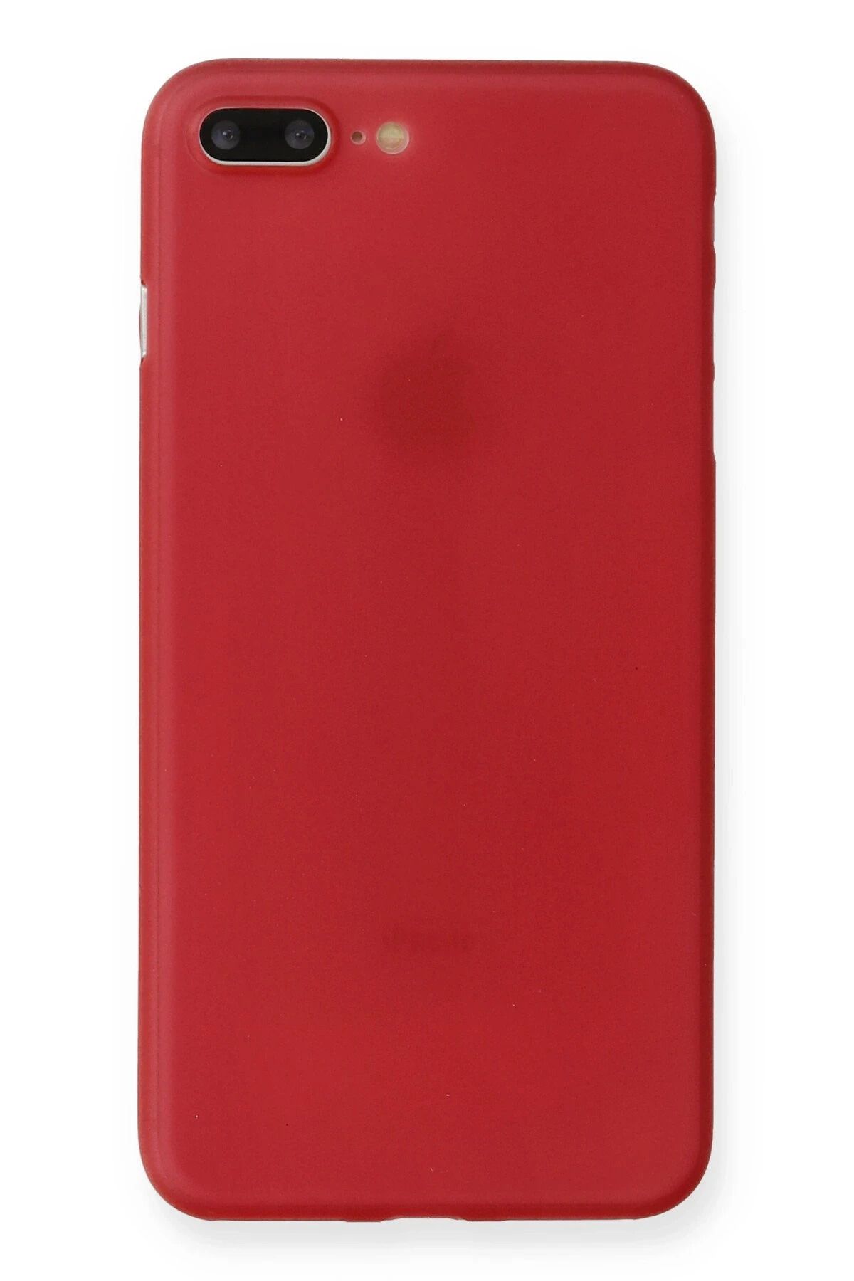 NewFace iPhone 7 Plus Kılıf PP Ultra İnce Kapak - Kırmızı BSTMY