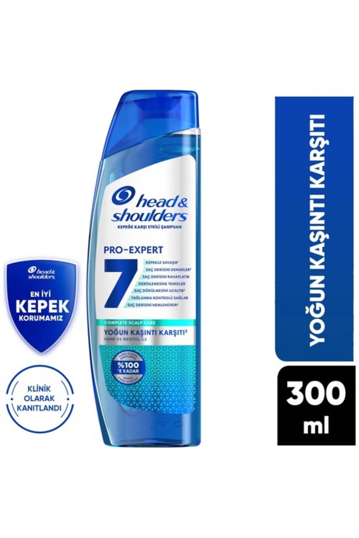 Head&Shoulders Head Shoulders Pro-Expert 7 Nane Ve Mentol İle Yoğun Karşıtı Şampuan 300 Ml