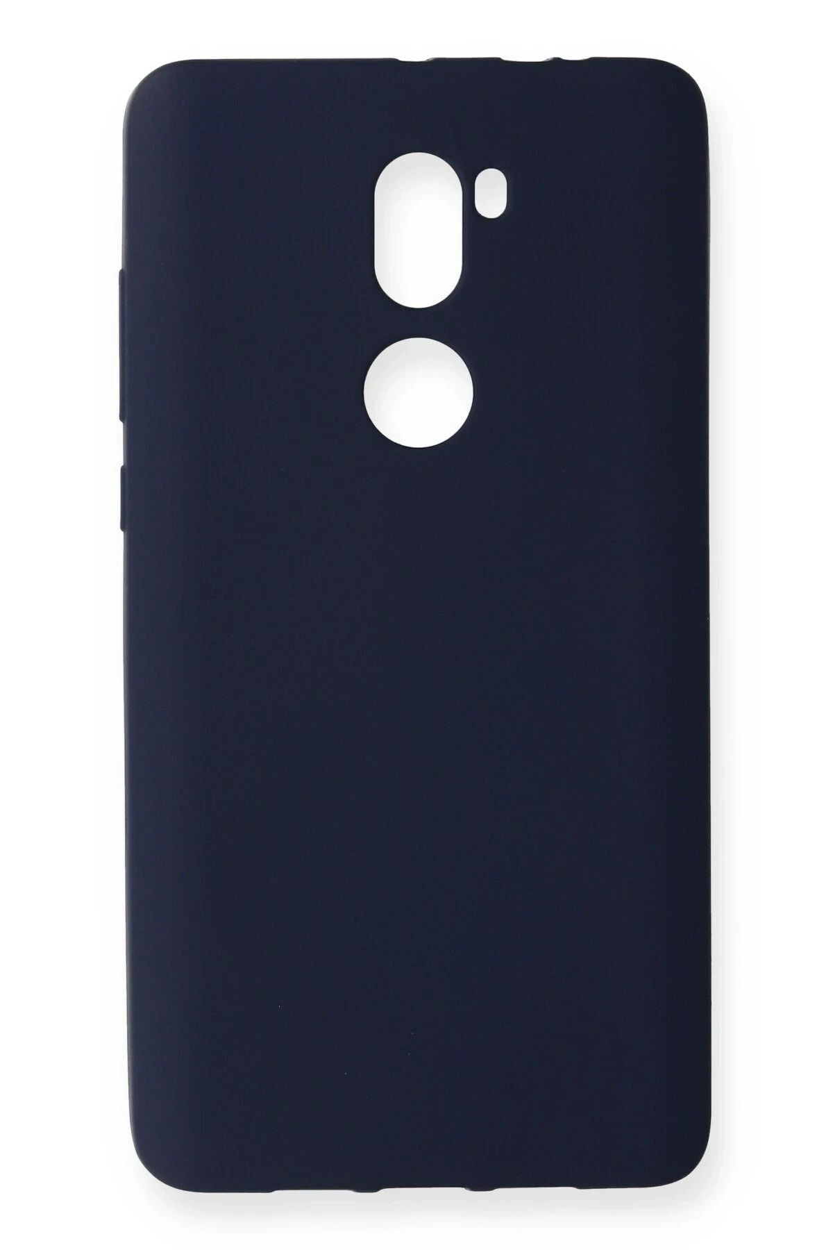 NewFace Xiaomi Mi 5S Plus Kılıf First Silikon - Lacivert BSTMY