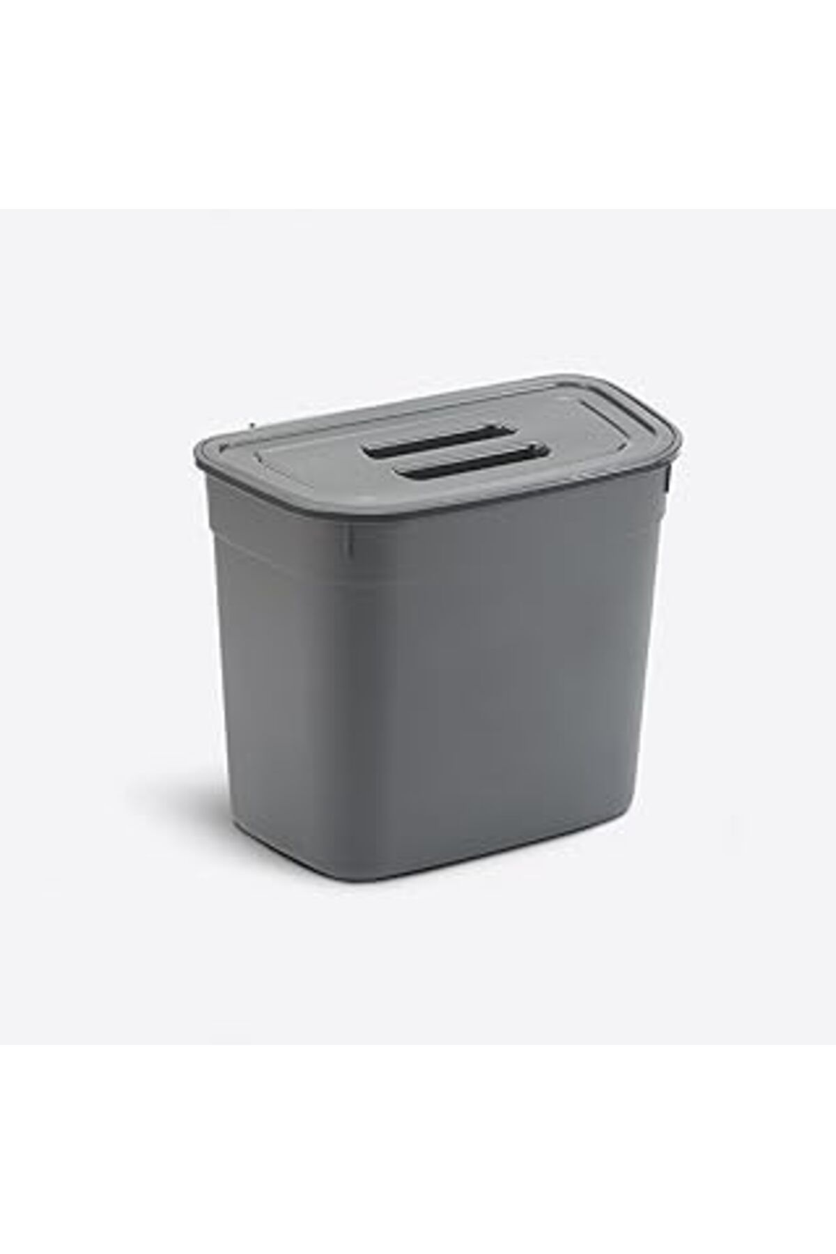 NZM TİCARET Orret Home 7 Litre Dolap Kapağına Takılabilir Kapaklı Askılı Çöp Kovası, Plastik, Mutfak Ve Banyo P