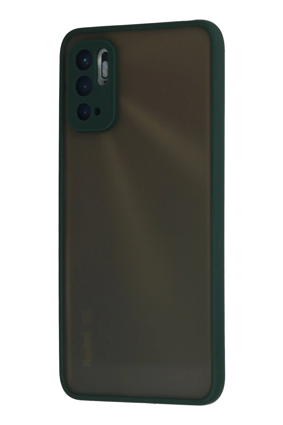 NewFace Xiaomi Redmi Note 10 5G Kılıf Montreal Silikon Kapak - Yeşil SVLRS