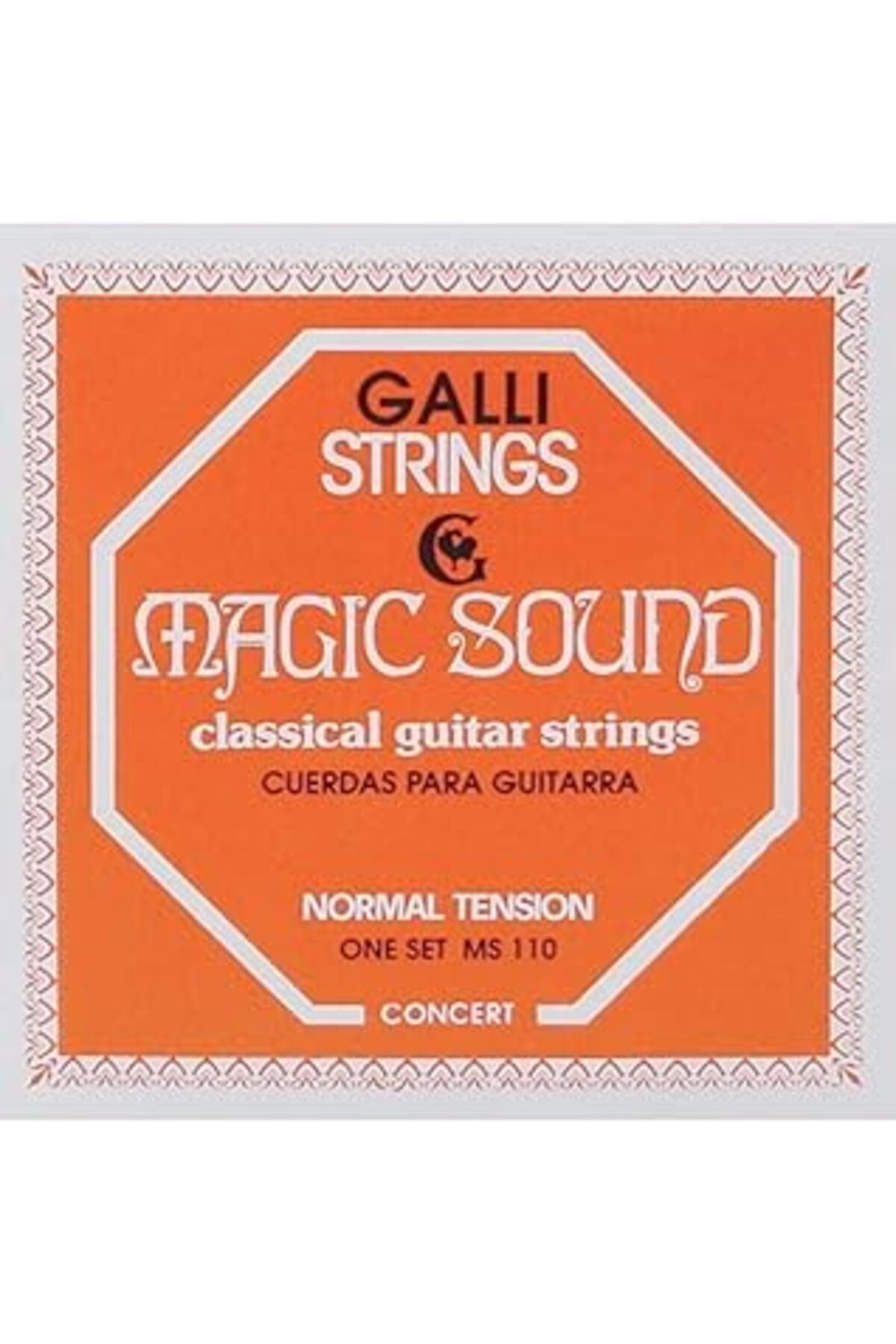 Pazarcan Galli Ms-110 Klasik Gitar Teli Normal Tansiyon
