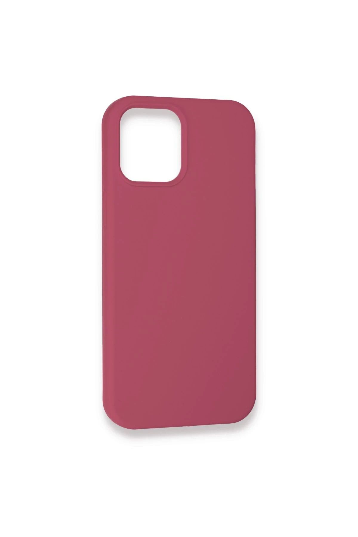NewFace iPhone 12 Pro uyumlu Kılıf Lansman Legant Silikon - Fuşya BSTMY