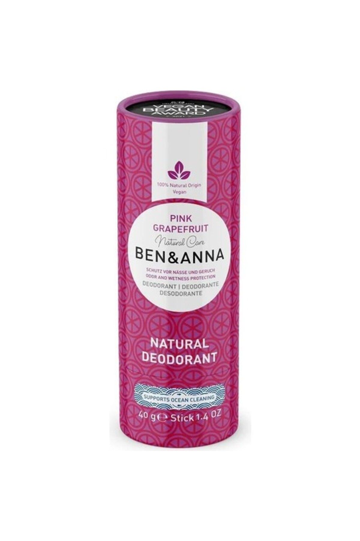 ALVİT Ben Anna Natural Deostick Pink Grapefruit 40 Gr