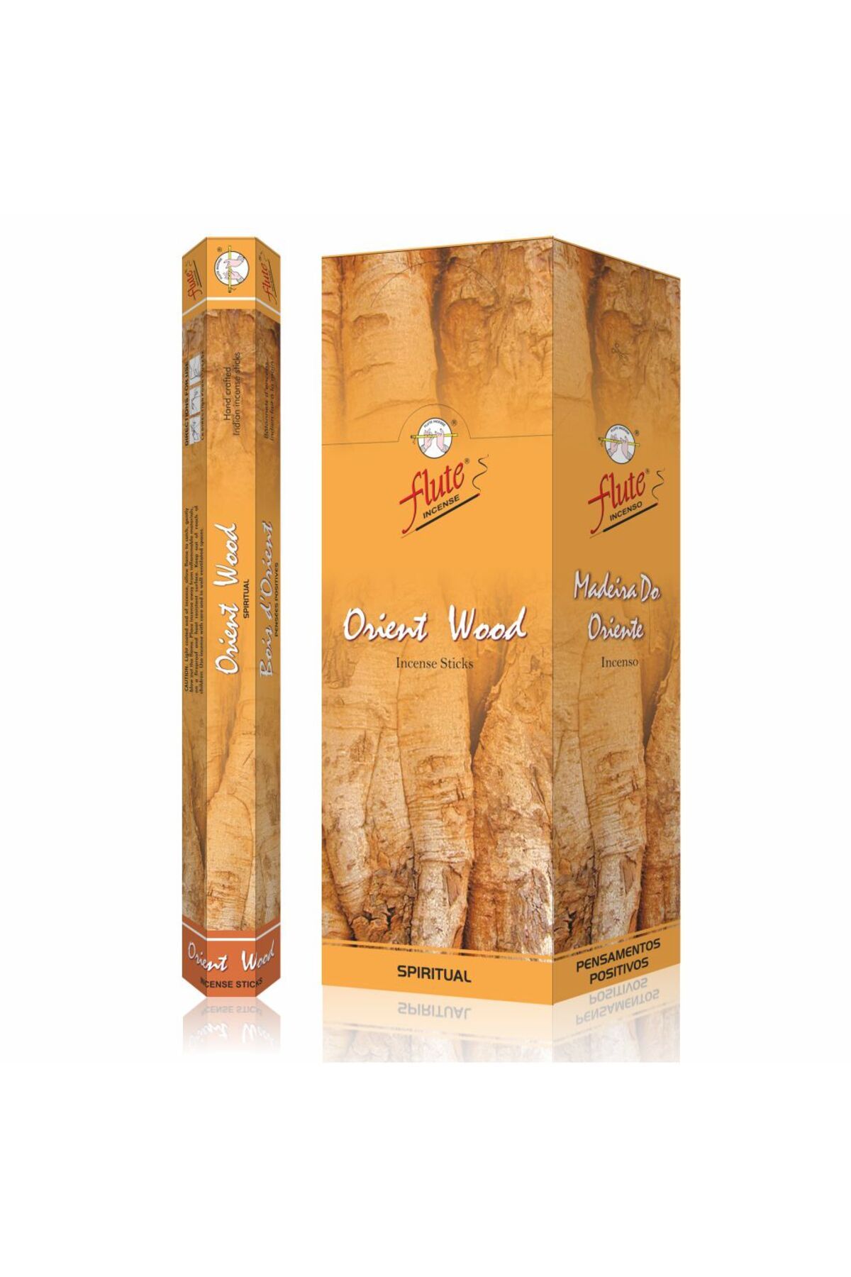 Flute ÇUBUK TÜTSÜ HEXA ORIENT WOOD 6*20=120 ÇUBUK