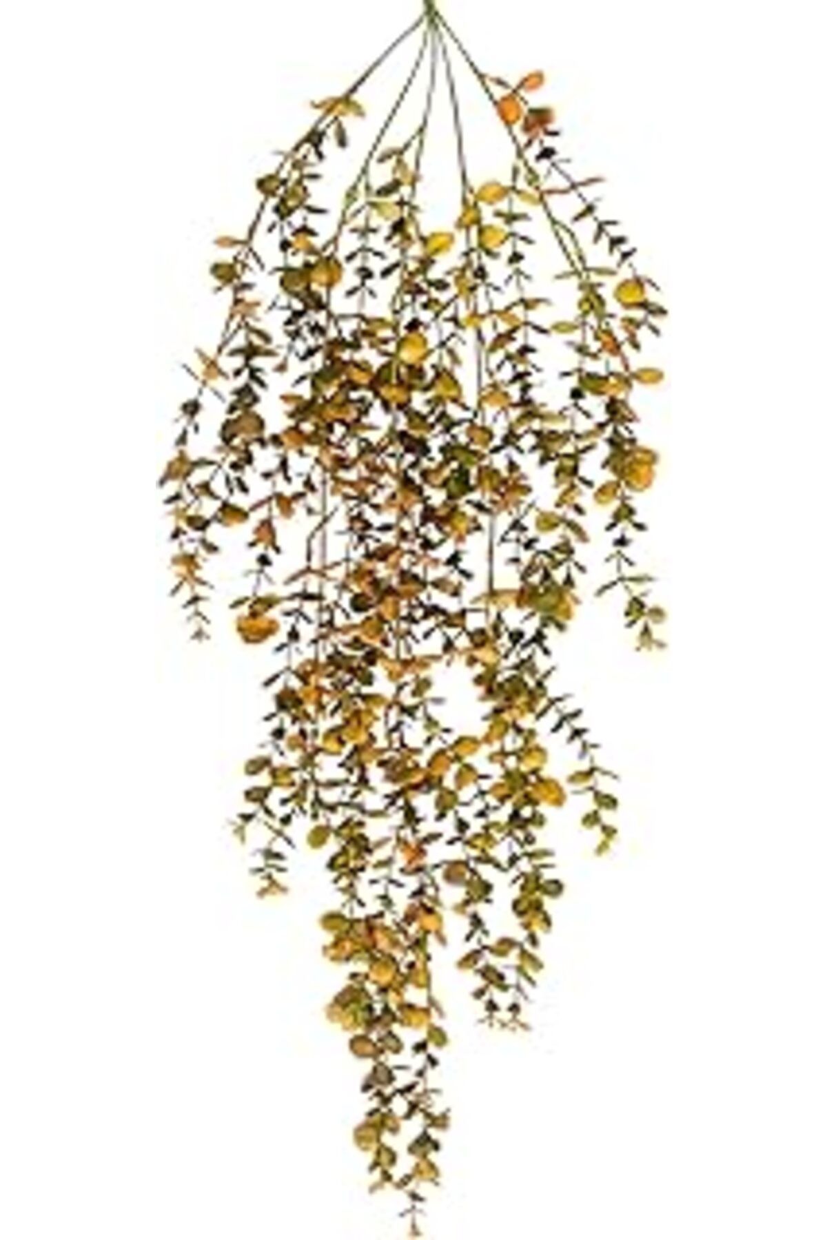 Roses Store Herdekora Yapay Bitki Sarmaşık Okaliptus Demet Kahverengi-Yeşil 90 Cm.