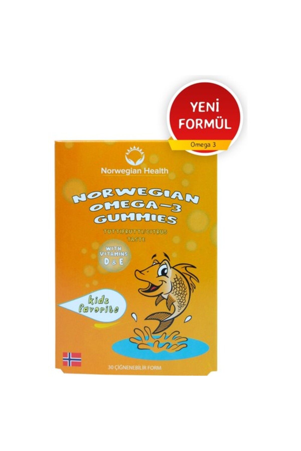 Norwegian Health Norwegıan Health Omega 3 Balık Yagı Gummıes 30 Kap