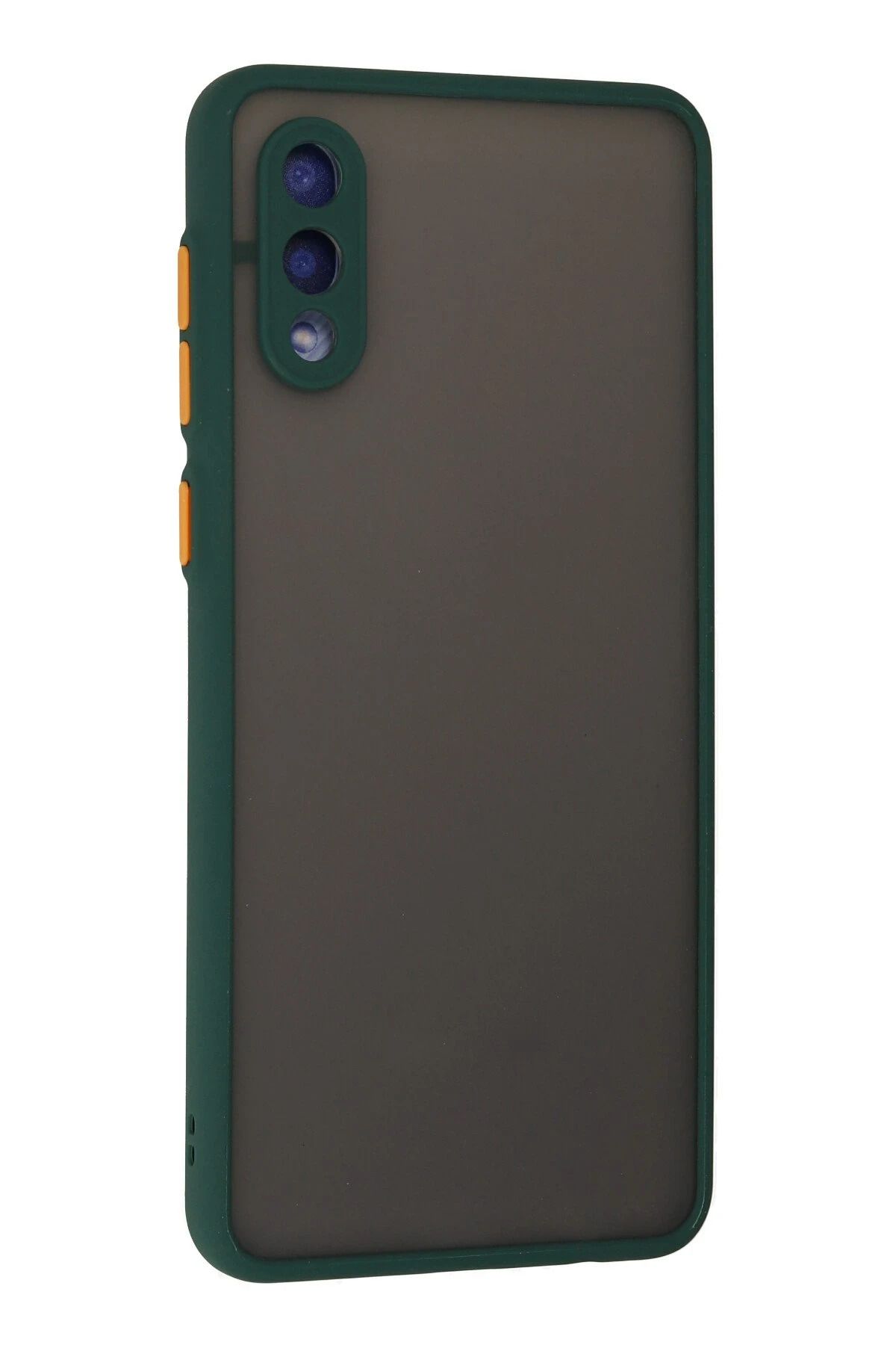 NewFace Samsung Galaxy A02 Kılıf Montreal Silikon Kapak - Yeşil BSTMY