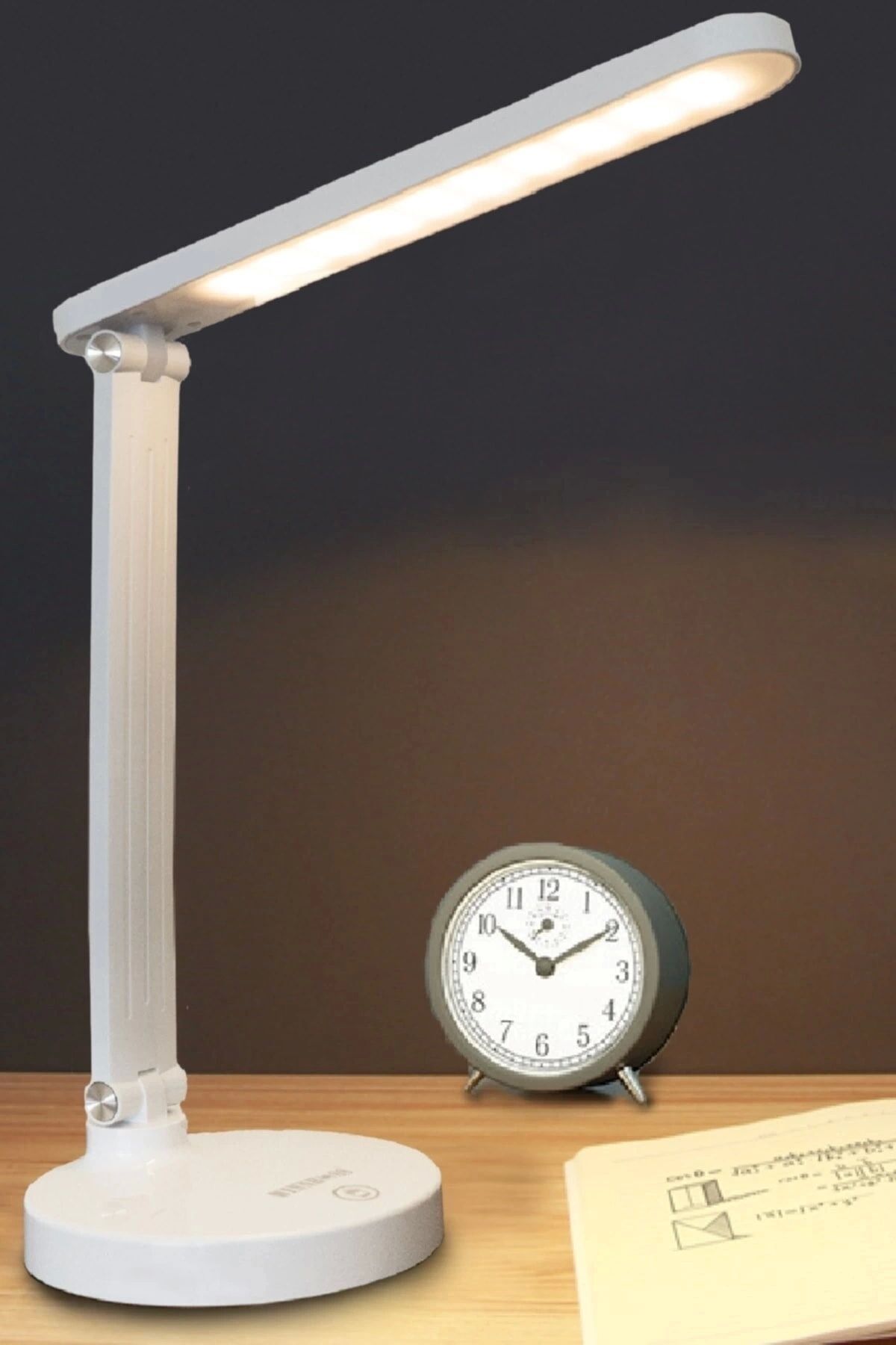 STOREMAX Ps-1912 Şarjlı 40 Led Çalışma Okuma Işığı Kademeli Masa Lambası Ayarlanabilir Renk Tonu Ve Parlaklı