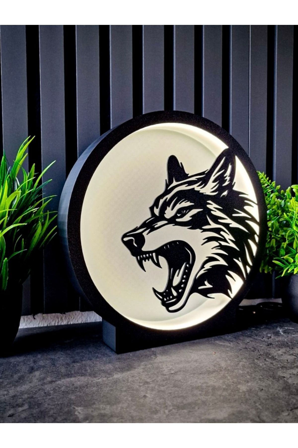 ER3DEM Wolf LED Light Box – Şık ve Aydınlatmalı Tasarımlar