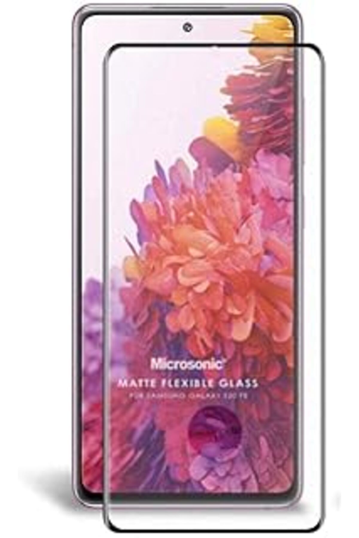 Pazarcan Microsonic Samsung Galaxy S20 Fe Seramik Matte Flexible Ekran Koruyucu Siyah