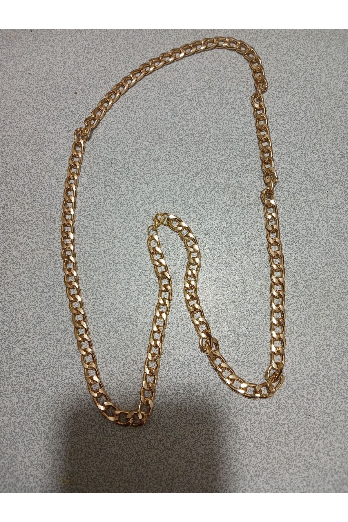 karasu spot Kolye kadın zincir kolye 75 cm metal malzeme