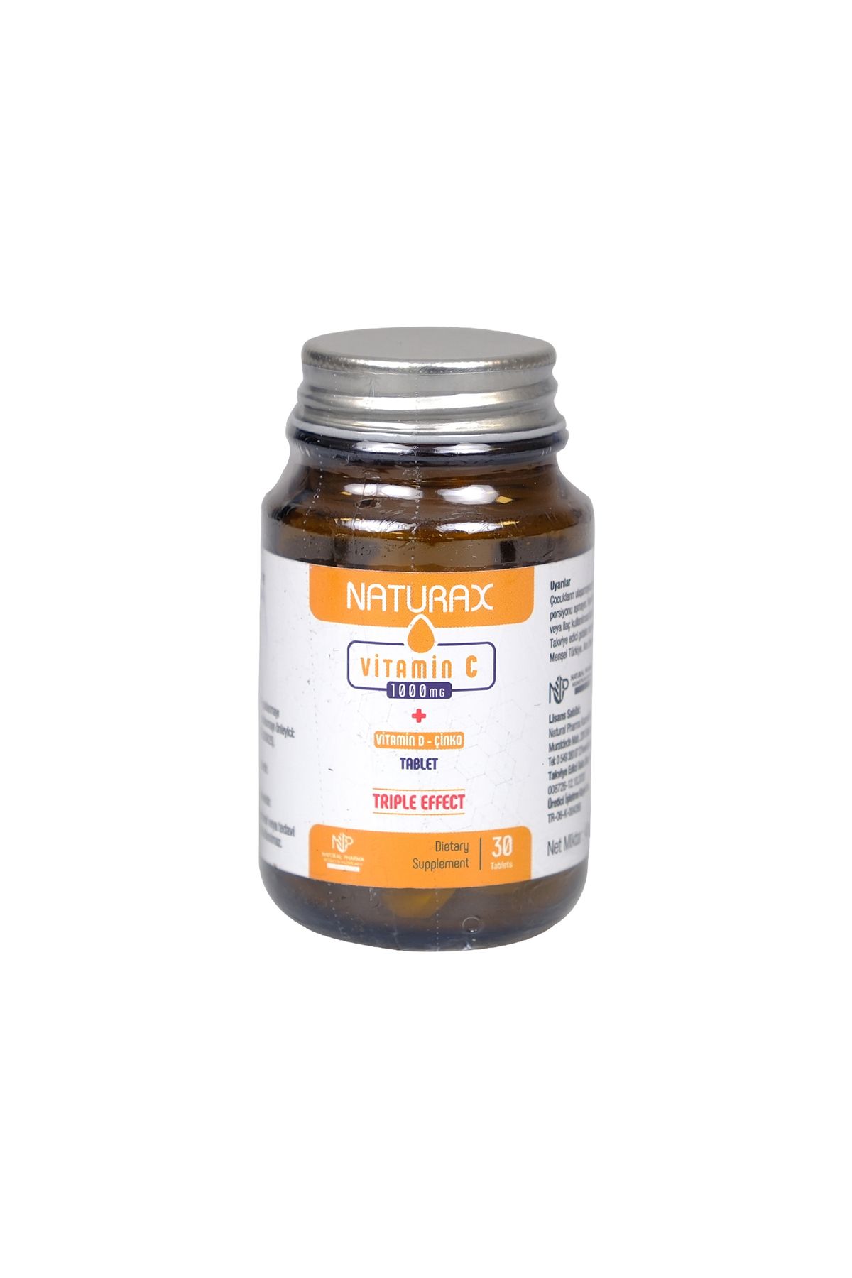 NATURAX C Vitamin D -çinko Vitamini 1000 Mg