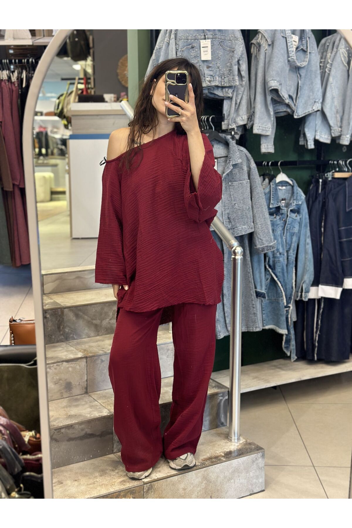 İstanbul Oversize Müslin Takim