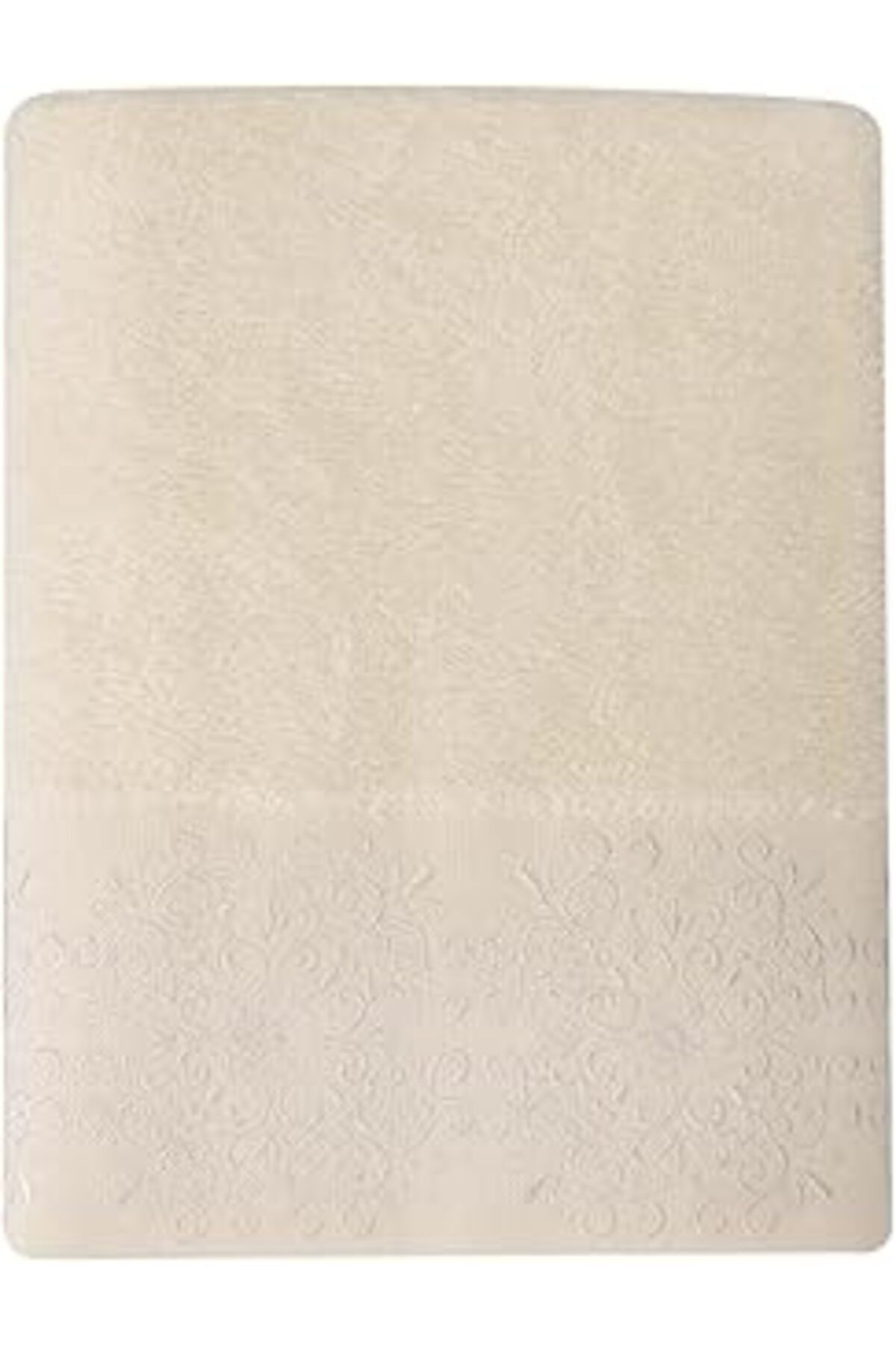 NZM TİCARET Porland Sty Sabre Nakışlı Krem Havlu 50X90