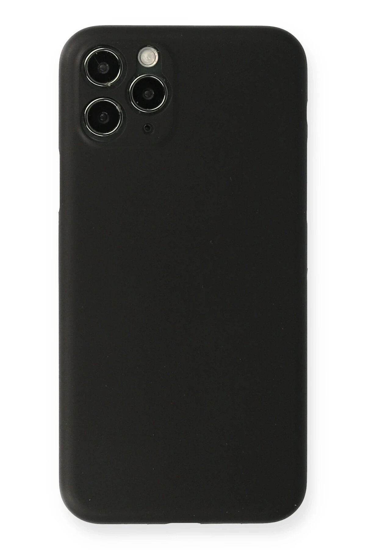 NewFace iPhone 11 Pro Max Kılıf PP Ultra İnce Kapak - Siyah BSTMY
