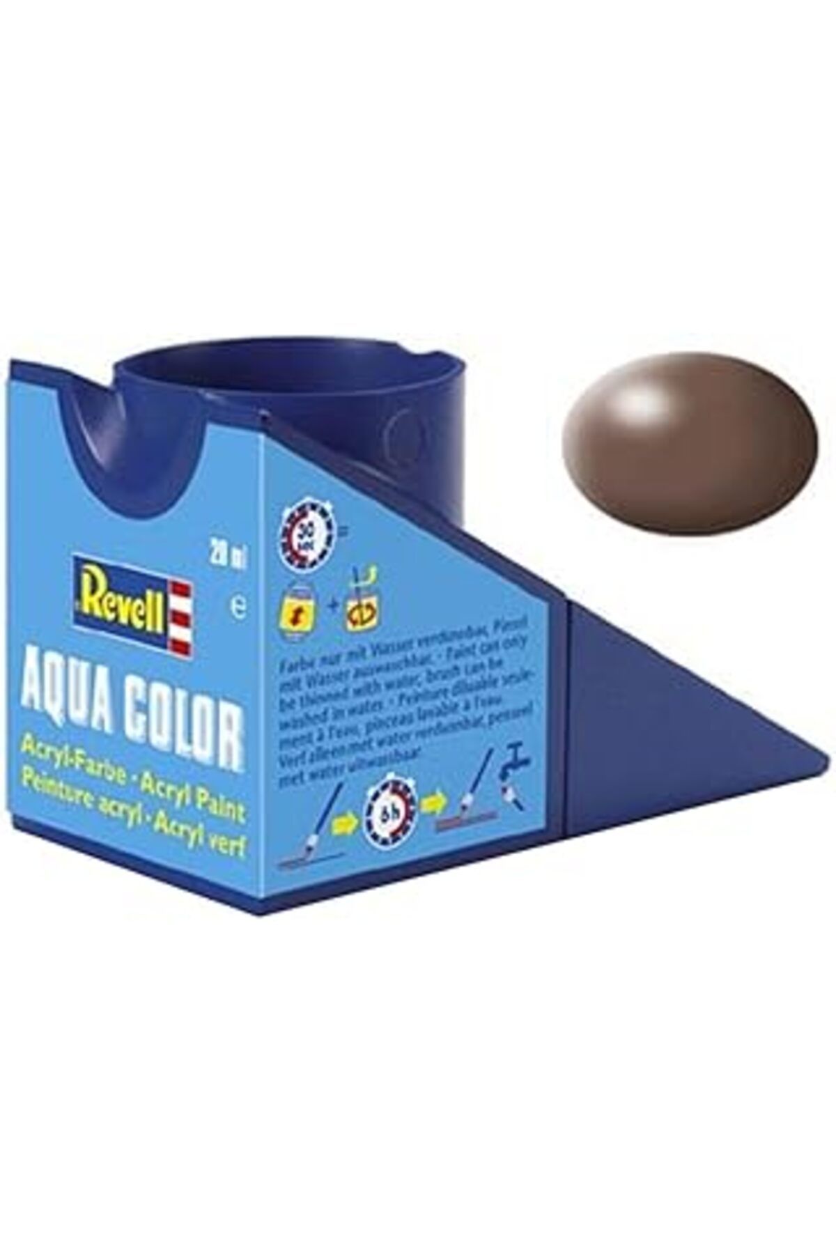 Mu Art Revell - Su Bazlı Maket Boyası Kahverengi Ipek 18 ml (36381)