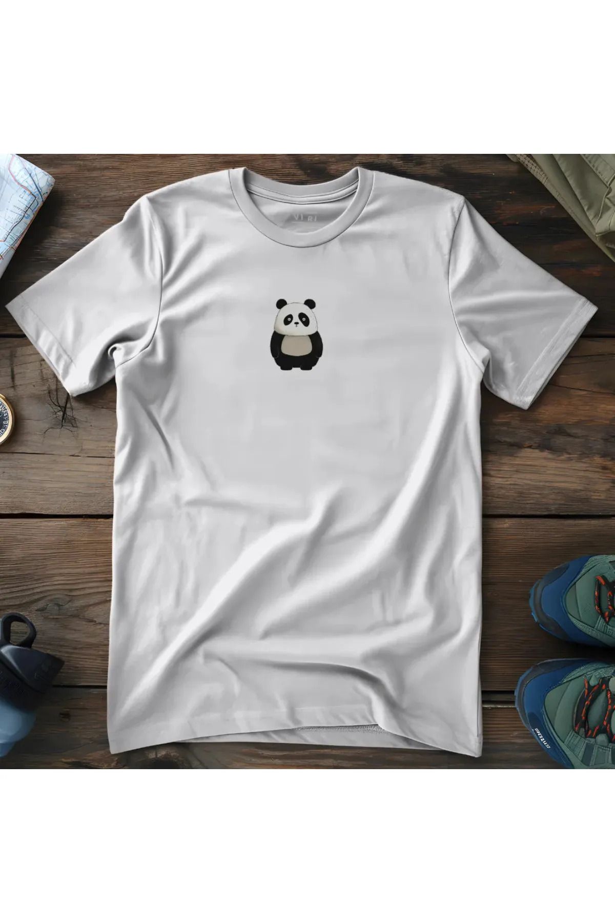 FeaR LeeS Panda Baskılı Oversize T-shirt