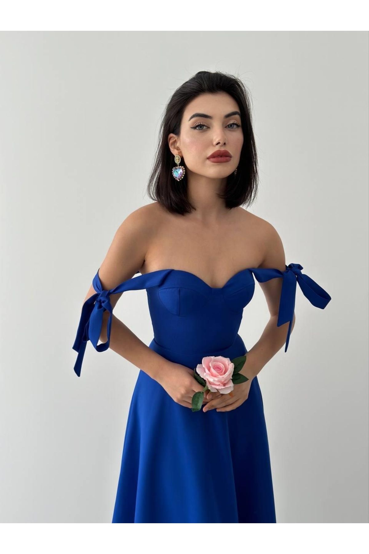 ARUZ MODA Tiyenna Midi Elbise