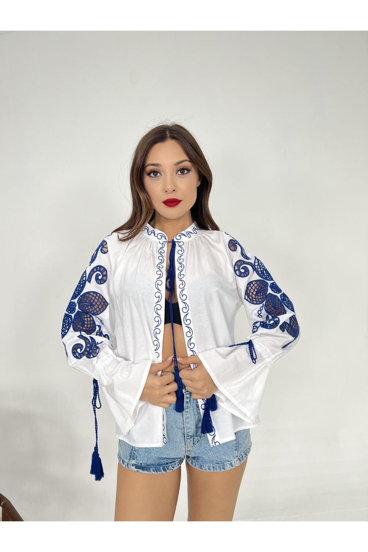 ARUZ MODA 6260 GÖMLEK-BEYAZ
