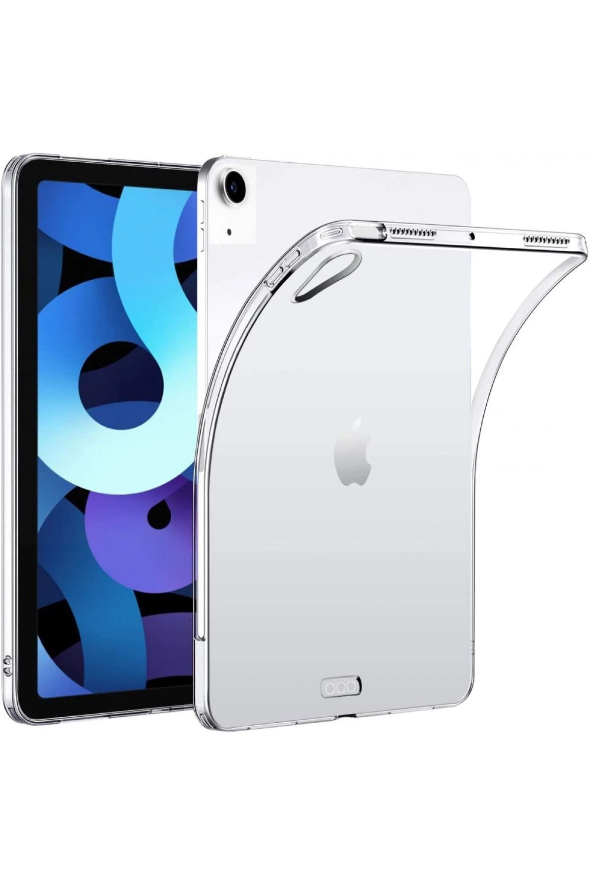 NewFace iPad Air 5 (2022) Kılıf Tablet Şeffaf Silikon BSTMY