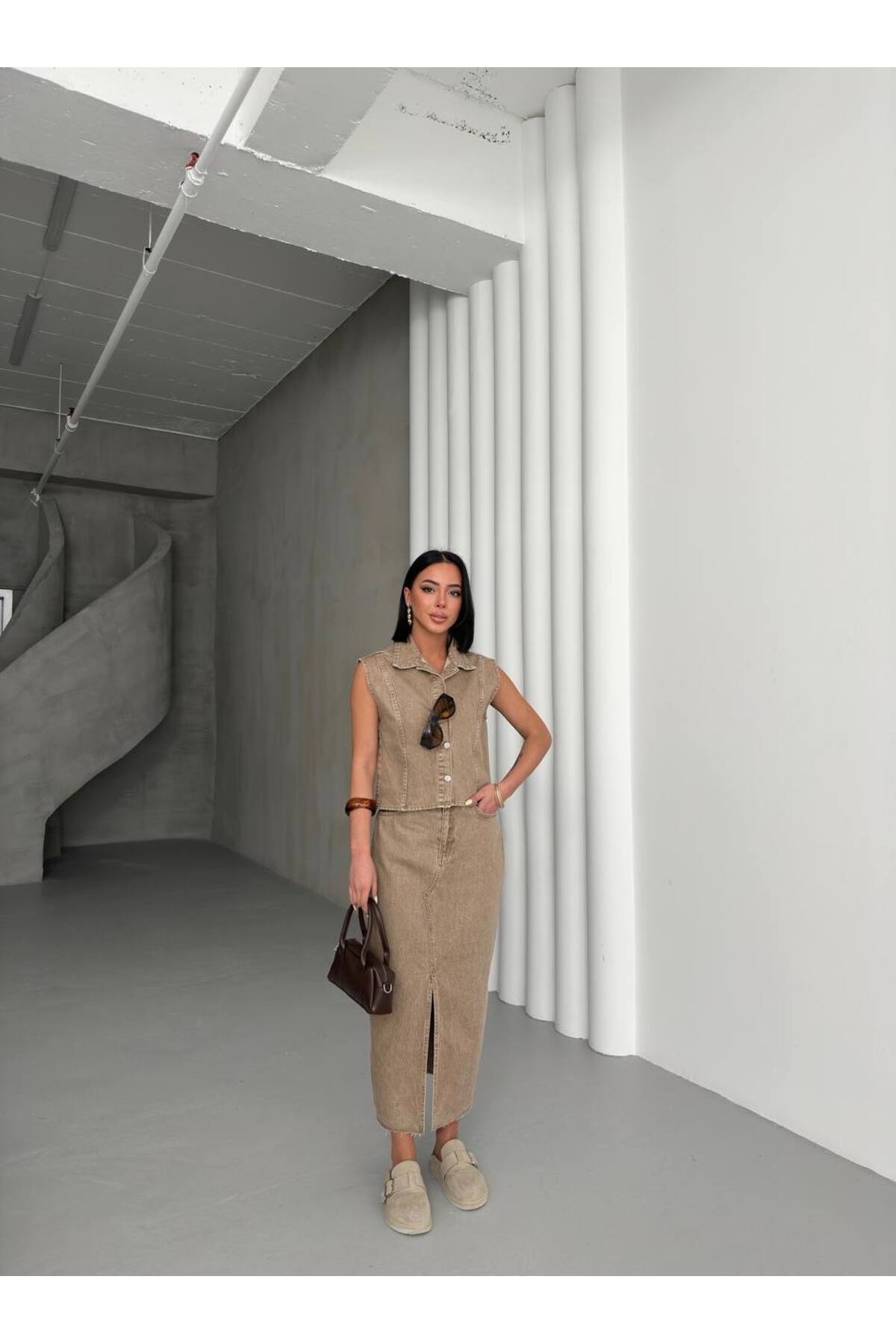 ZES COLLECTİONS-Denim Suit 4