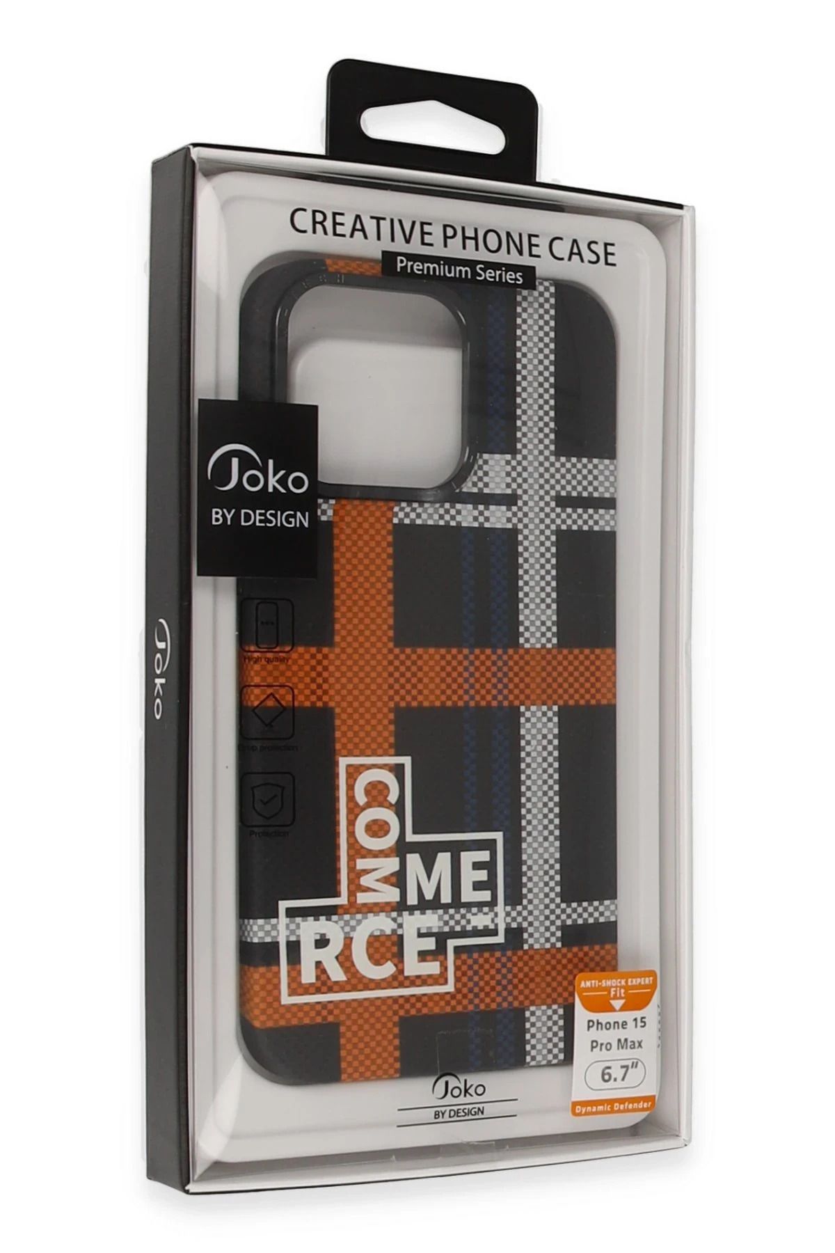 Joko iPhone 15 Pro Kılıf Taret Kapak - Sarı WLZOR