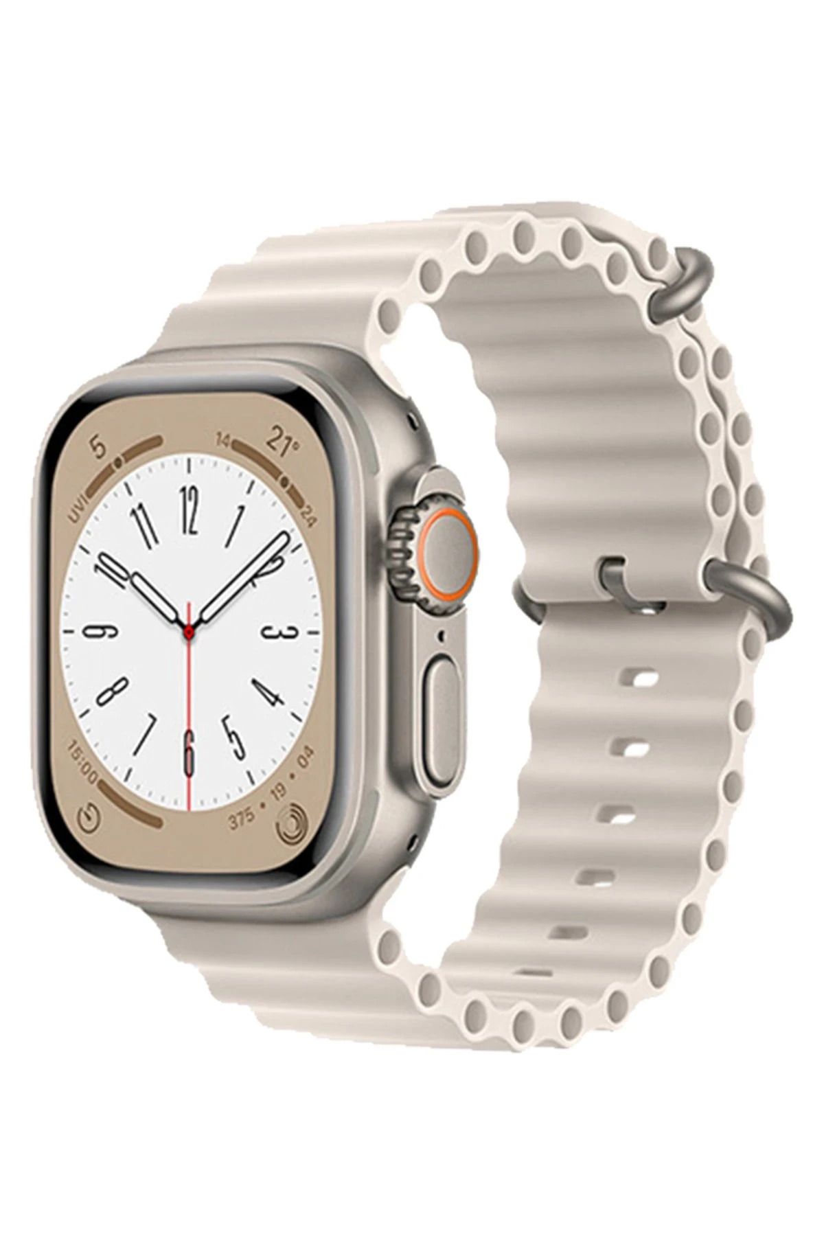 NewFace Apple Watch 38mm Ocean Kordon - Krem SVLRS