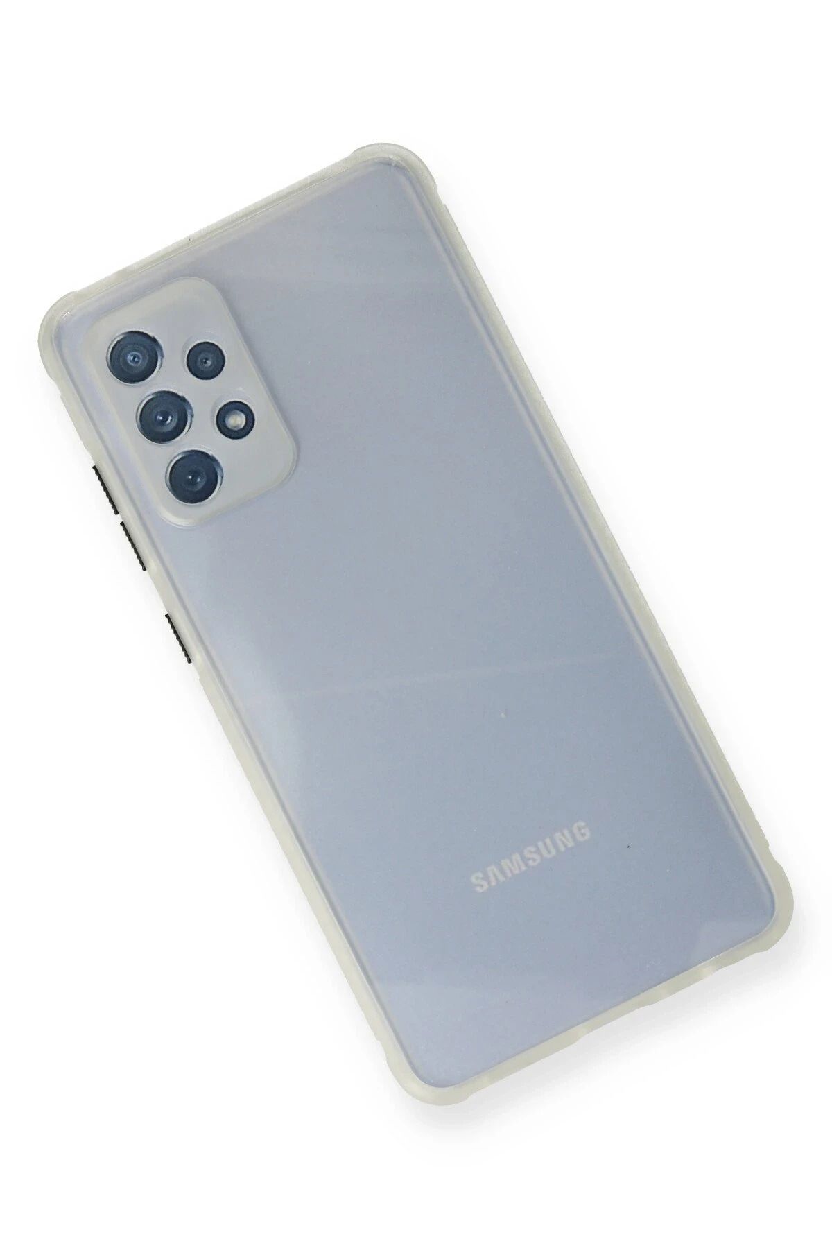 NewFace Samsung Galaxy A72 Kılıf Miami Şeffaf Silikon - Şeffaf NRMSA