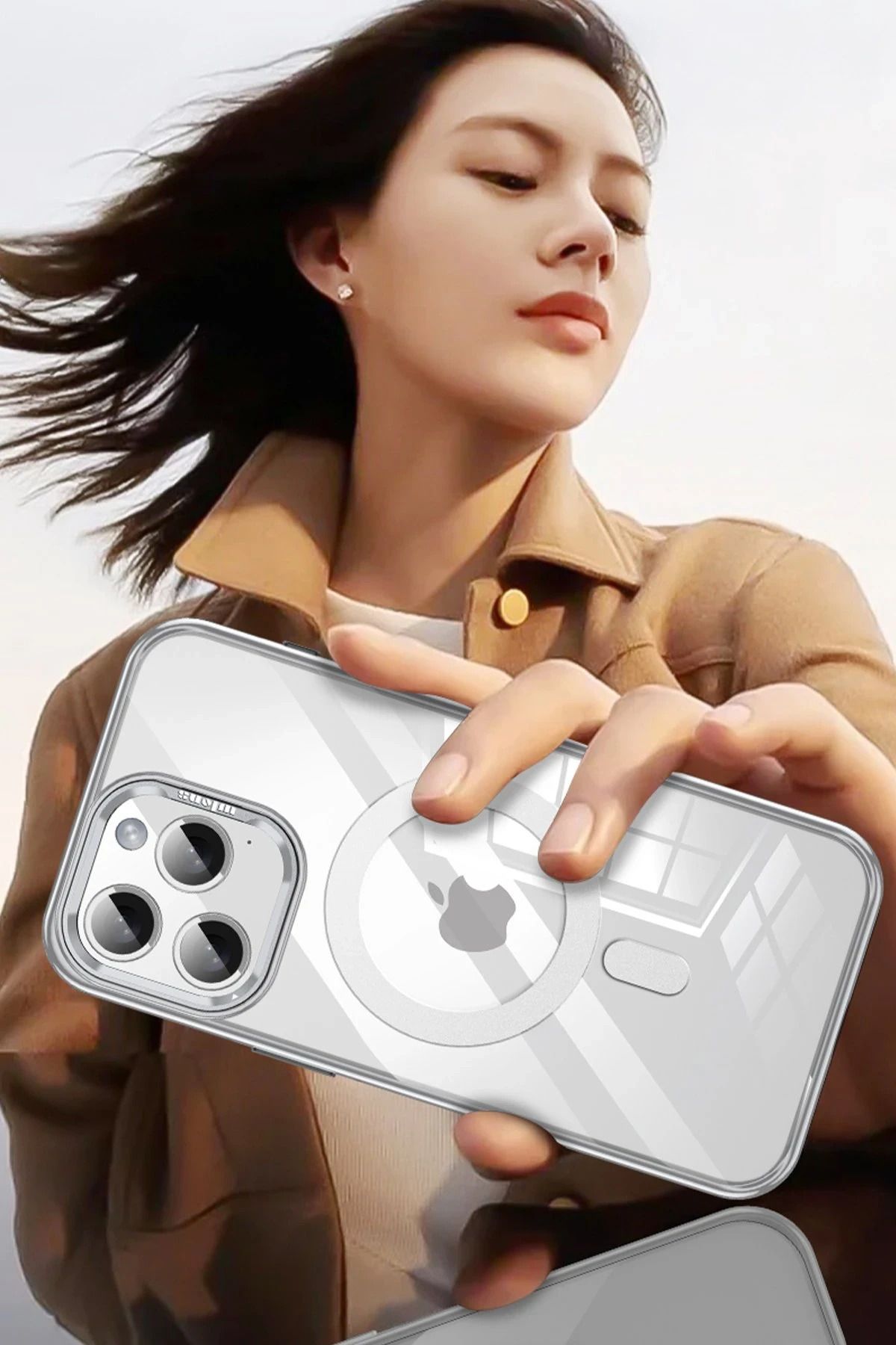 Joko iPhone 15 Pro Drop Magsafe Kapak - Lacivert BSTMY