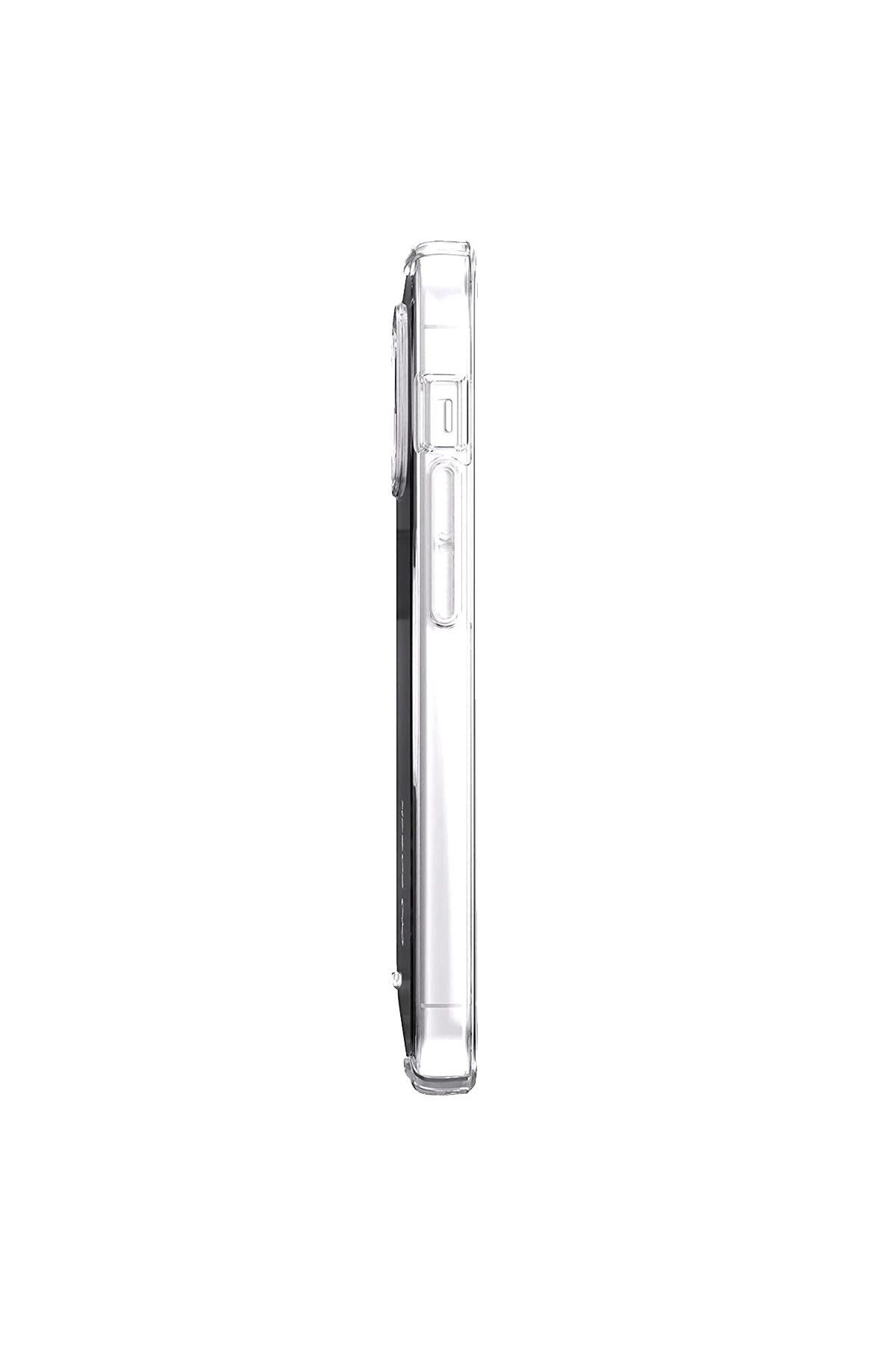 NewFace iPhone 14 Plus Kılıf Lüx Şeffaf Silikon SVLRS
