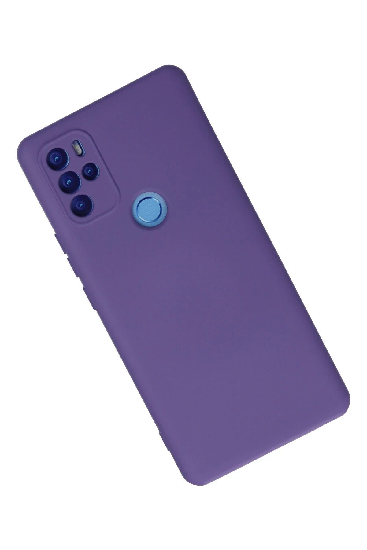 NewFace General Mobile GM 21 Pro Uyumlu   Kılıf Nano içi Kadife Silikon - Mor