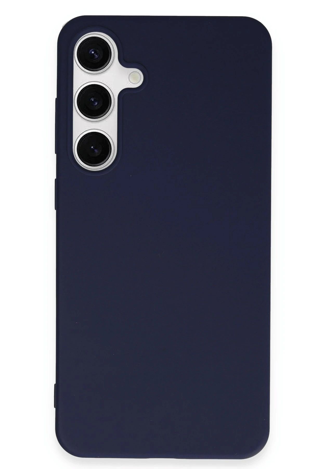 NewFace Samsung Galaxy S24 Plus Kılıf First Silikon - Lacivert SVLRS