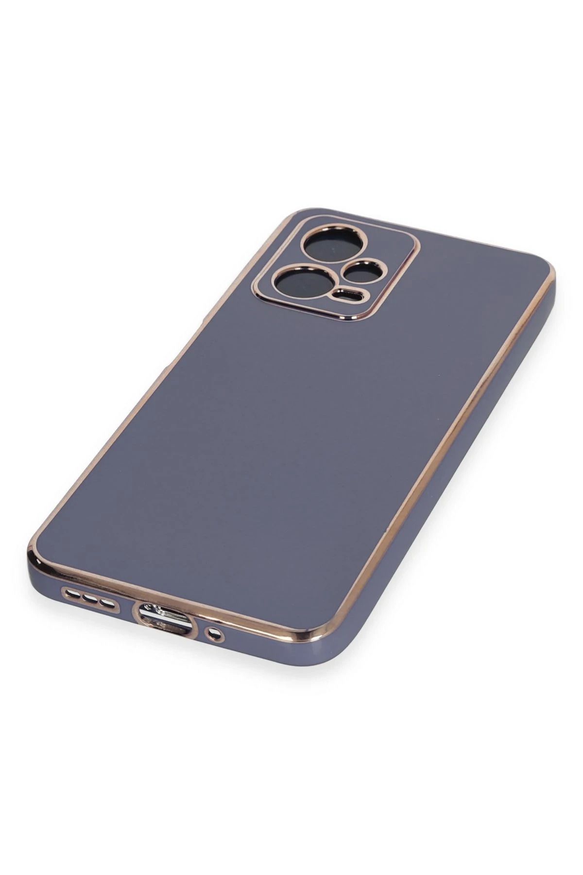 NewFace Xiaomi Poco X5 5G Kılıf Volet Silikon - Mavi NRMSA
