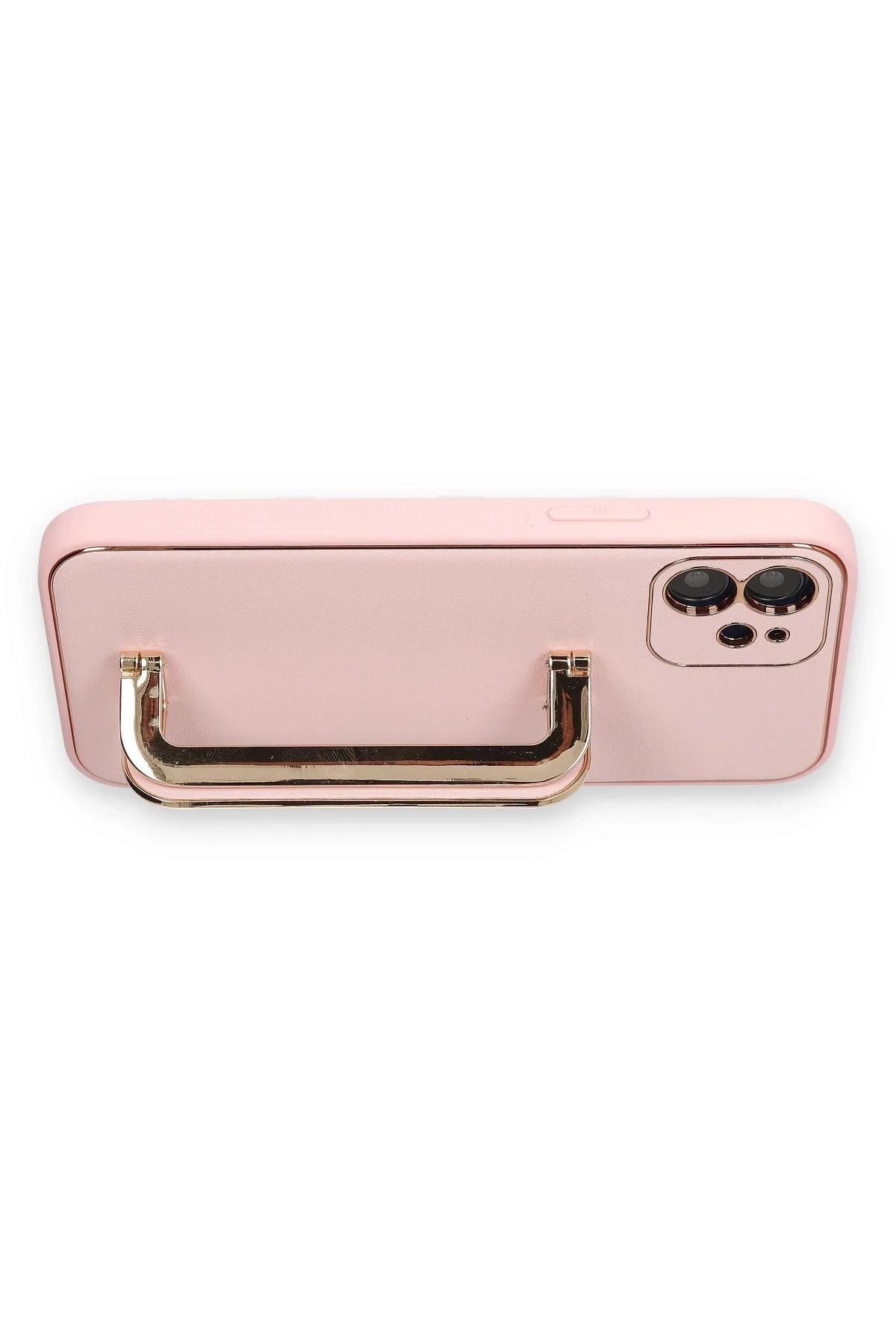 NewFace iPhone 12 Kılıf Coco Elit Kapak - Pembe SVLRS