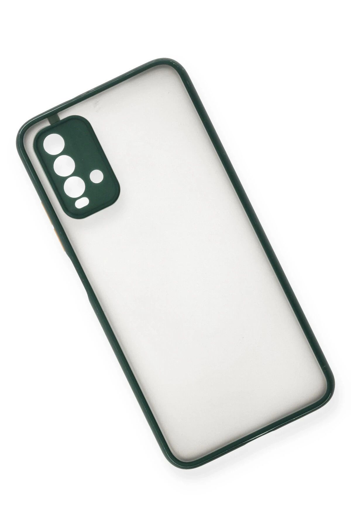 NewFace Xiaomi Redmi 9T Kılıf Montreal Silikon Kapak - Yeşil BSTMY