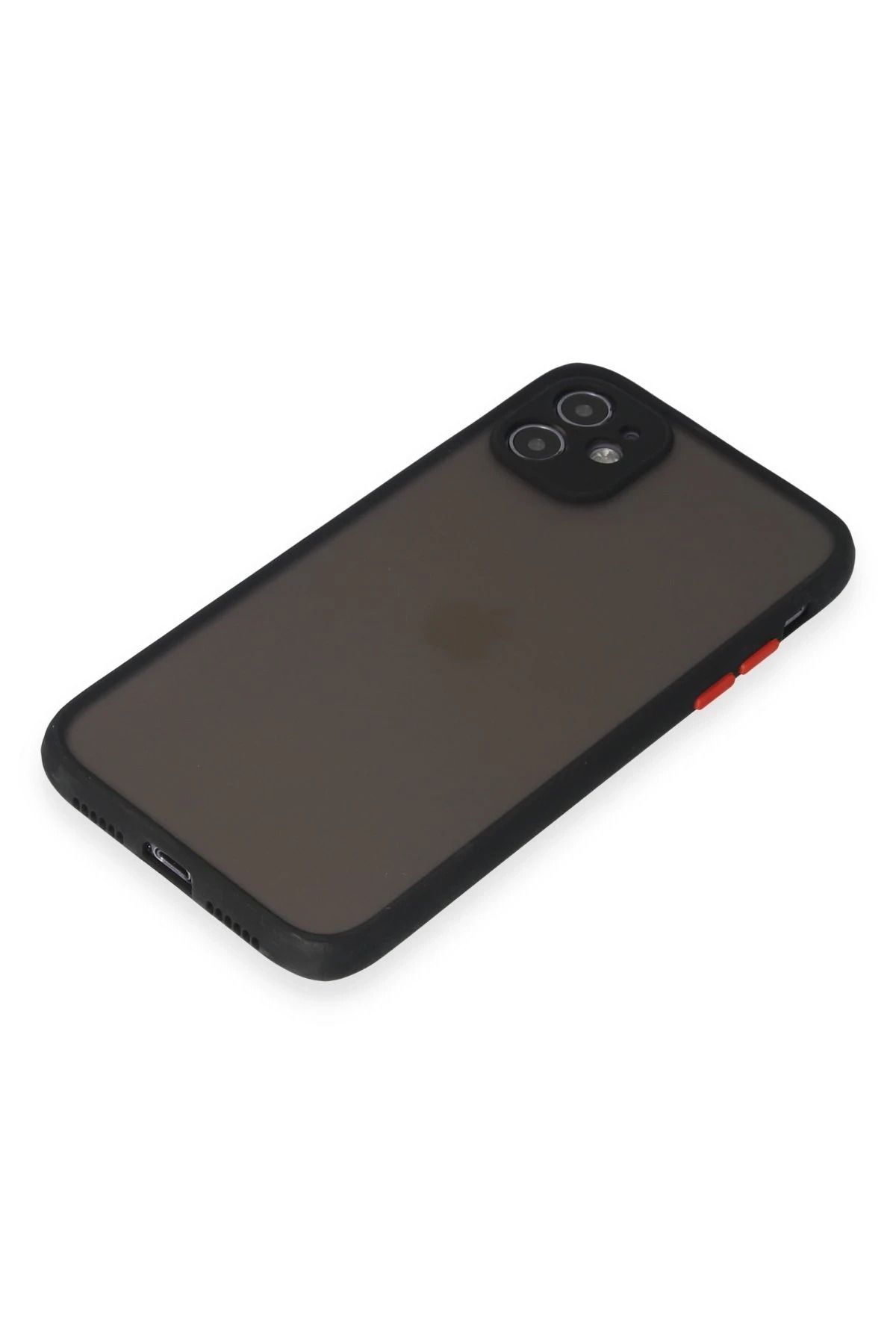 NewFace iPhone 11 Kılıf Montreal Silikon Kapak - Siyah NRMSA
