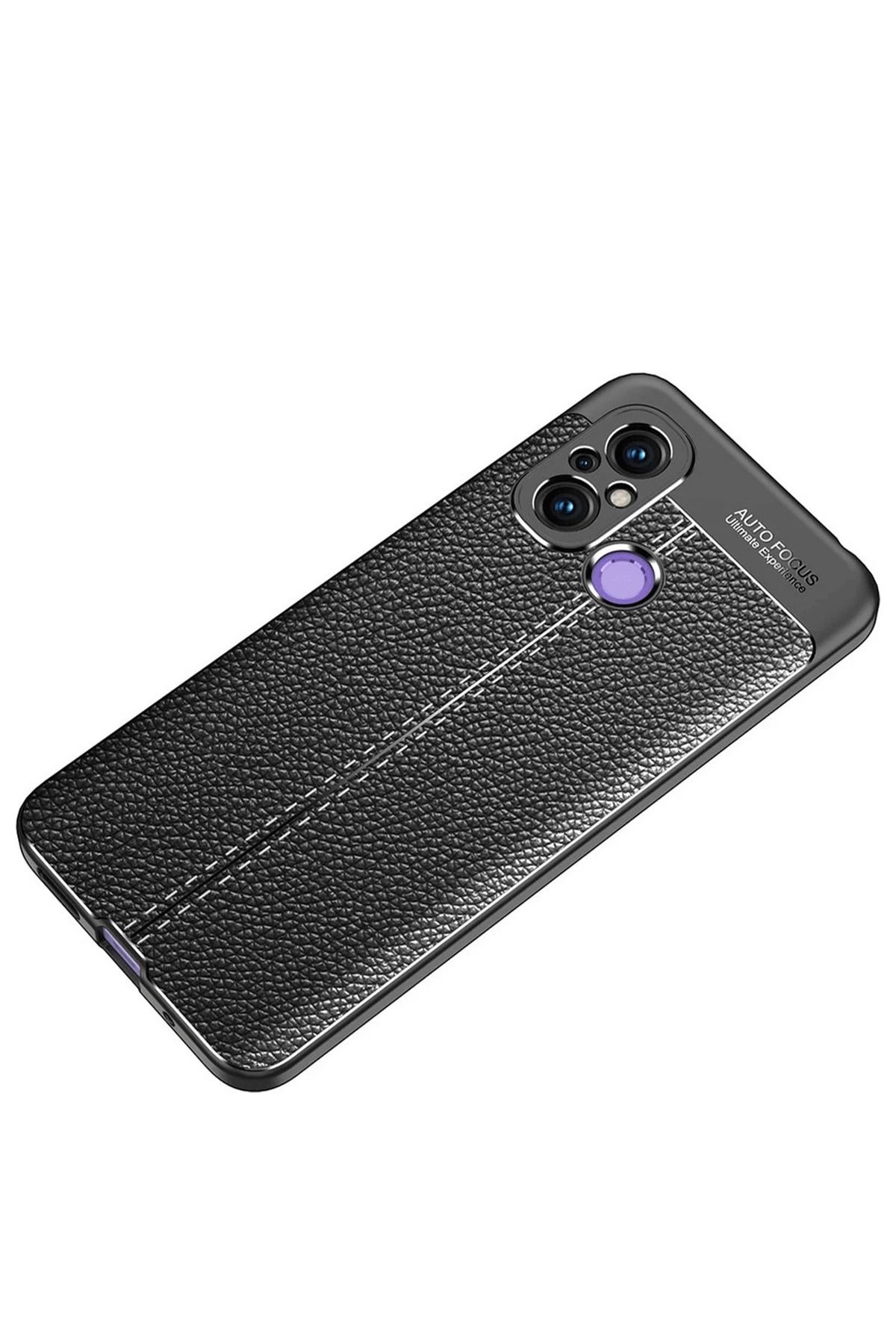NewFace Xiaomi Redmi 12C Kılıf Auto Focus Kapak - Siyah SVLRS