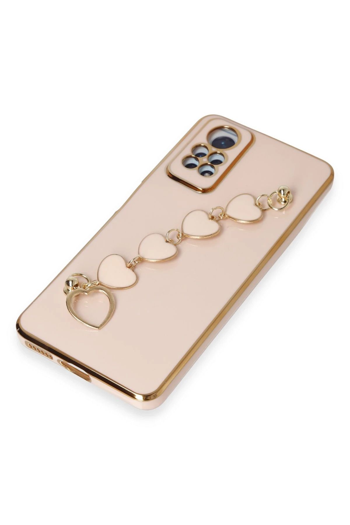 NewFace Redmi Note 12 Pro 4G Uyumlu Kılıf Esila Silikon - Pudra