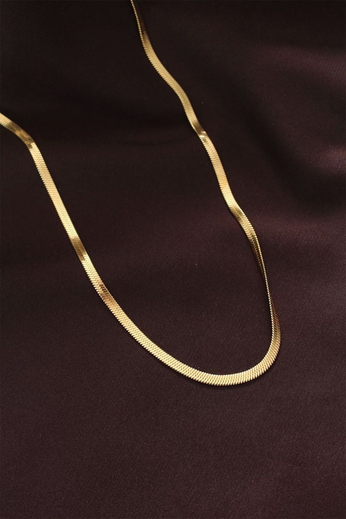 Clariss 316l Çelik Altın Renk 60 Cm Italyan Zincir Kolye