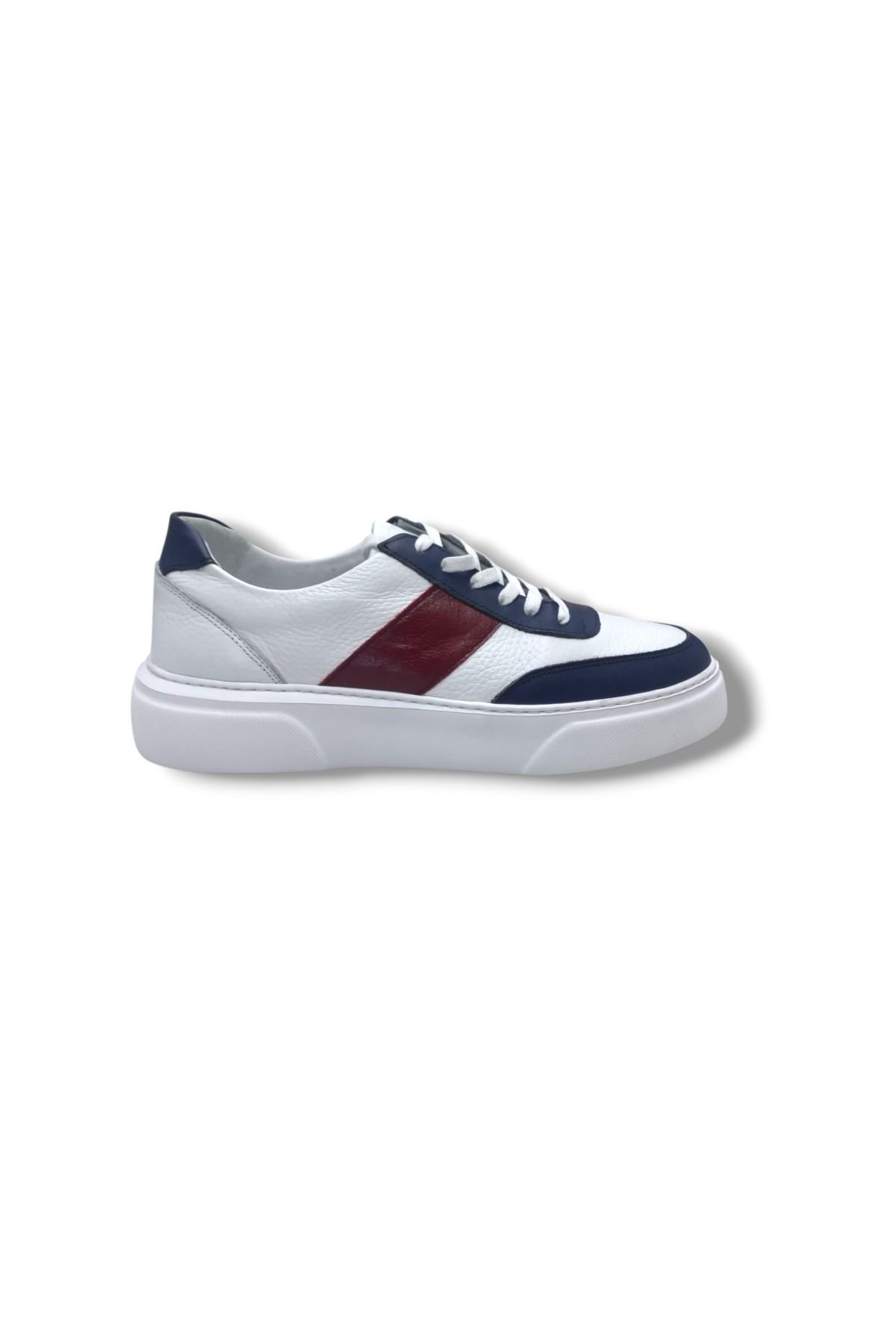 Growish GR0311 Hakiki Yumuşak Deri Eva Taban Süet Şeritli Erkek Sneaker Ayakkabı