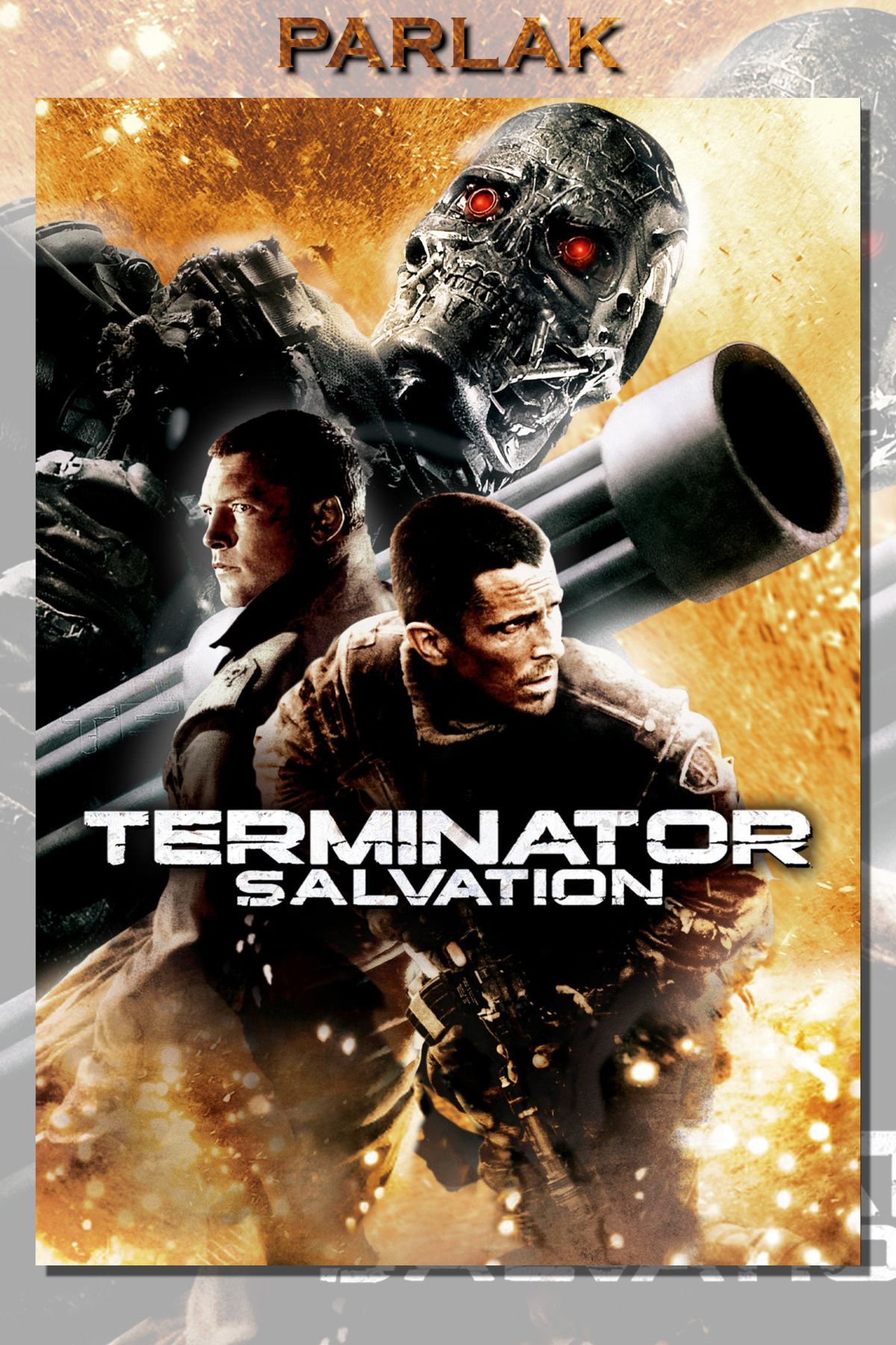 CALLWOOD Terminator Çerçevesiz Film Tablo,Poster - Duvar Kağıdı Yüksek Kaliteli Baskı