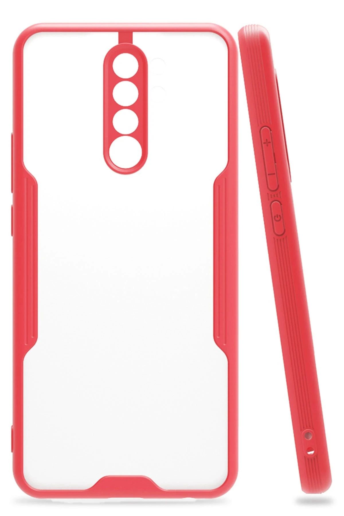 NewFace Xiaomi Redmi Note 8 Pro Kılıf Platin Silikon - Pembe SVLRS