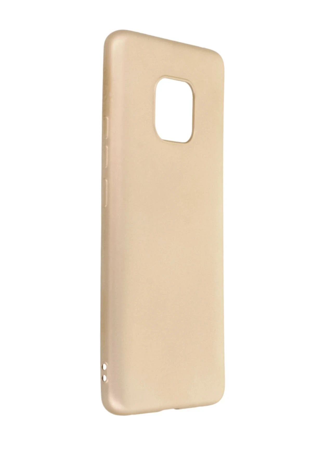 NewFace Huawei Mate 20 Pro Kılıf First Silikon - Gold SVLRS
