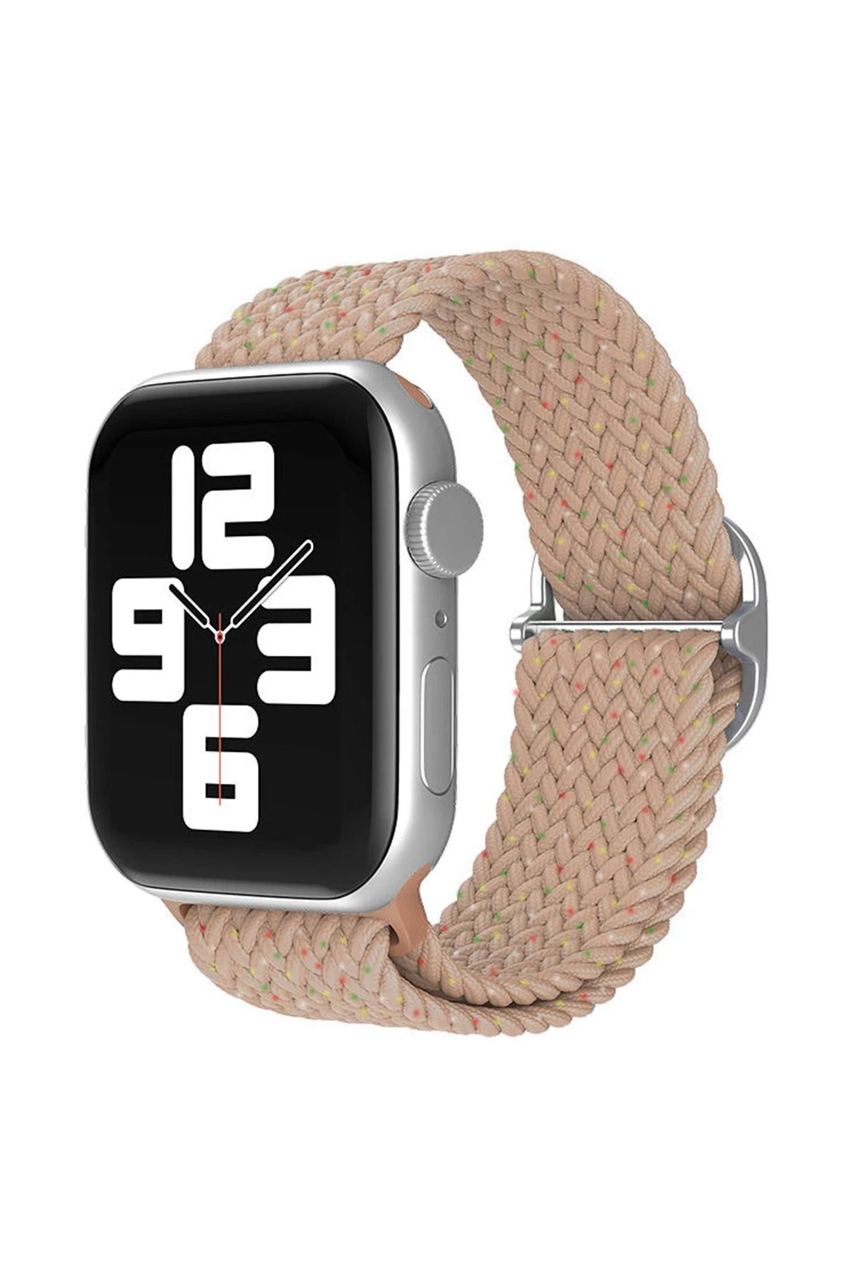 NewFace Apple Watch 42mm Star Kordon - Benekli Pudra BSTMY