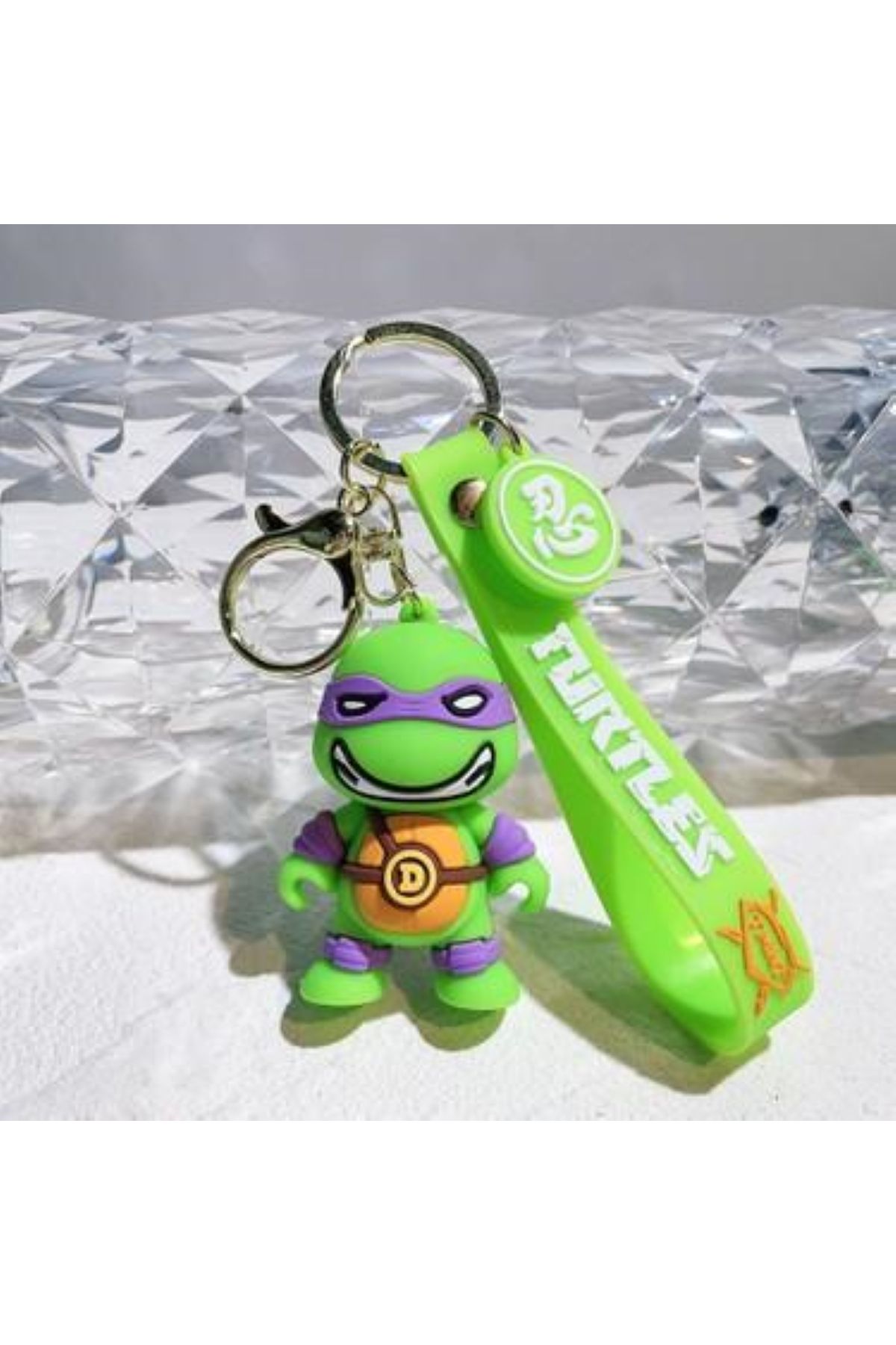 İD ACCESSORİES Ninja Kamplumbağ Anahtarlık (Büyük boy)