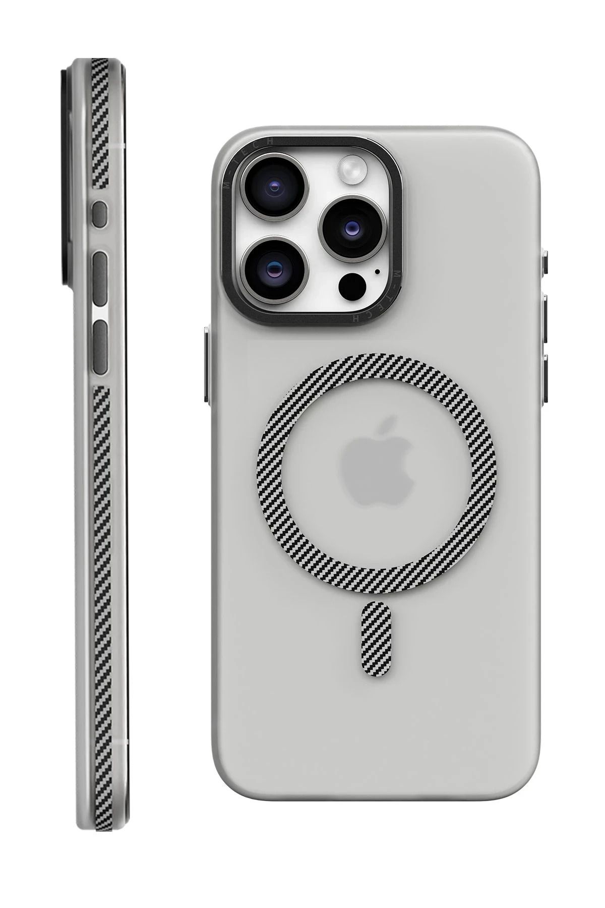 Joko iPhone 15 Pro Forever Magsafe Kapak - Titan Gri BSTMY