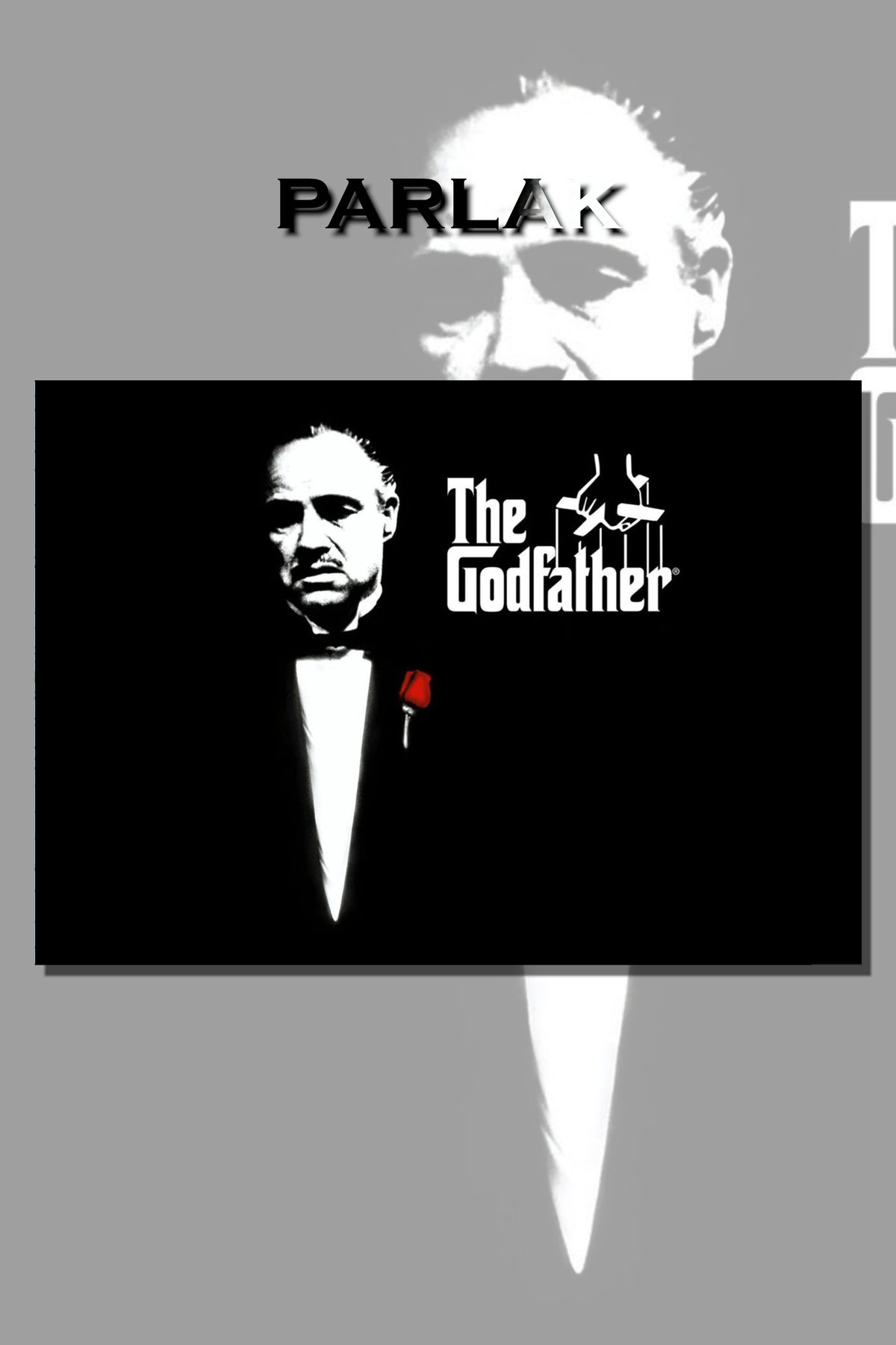 CALLWOOD The Godfather Çerçevesiz Film Tablo,Poster - Duvar Kağıdı Yüksek Kaliteli Baskı