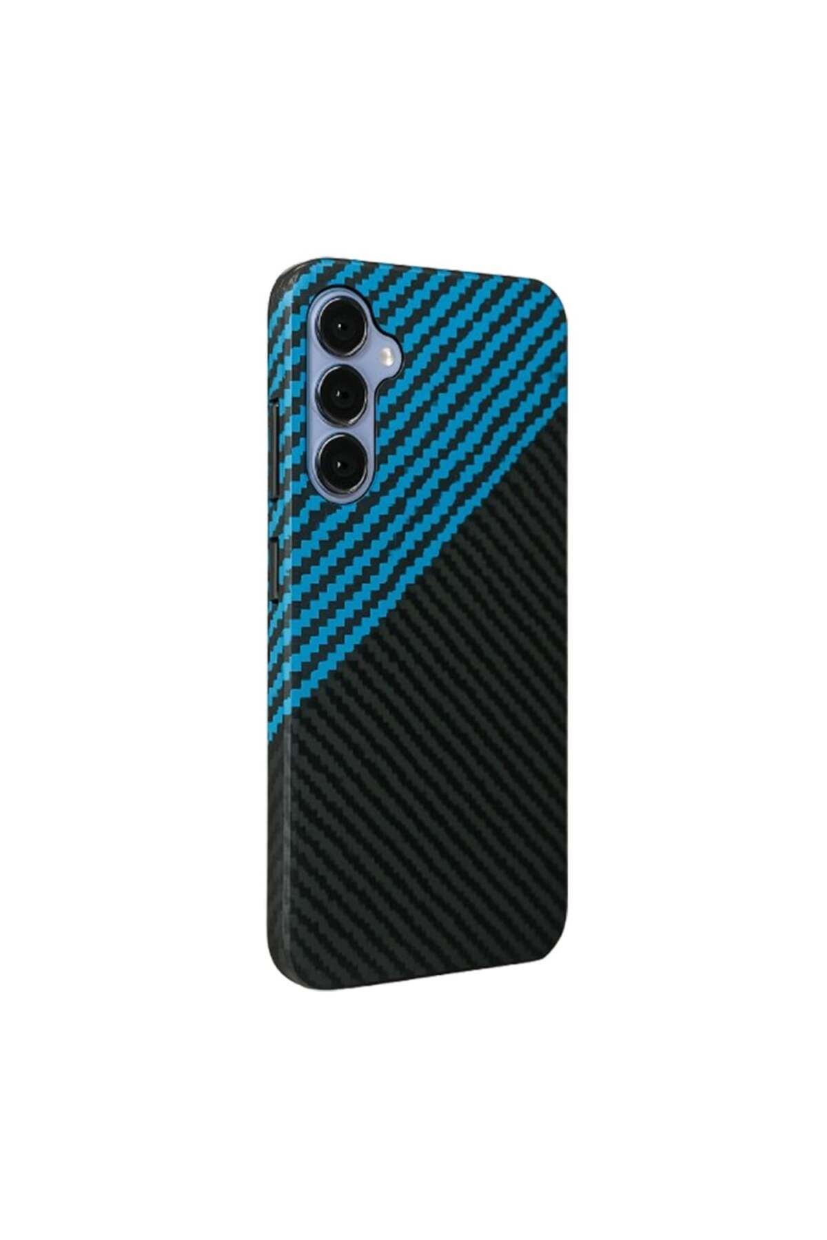 SKYDDAR INNOVATION Carcasă Pentru Samsung Galaxy A15, Carbonite Fibershell, Albastră, Set De Autocolante - One Size